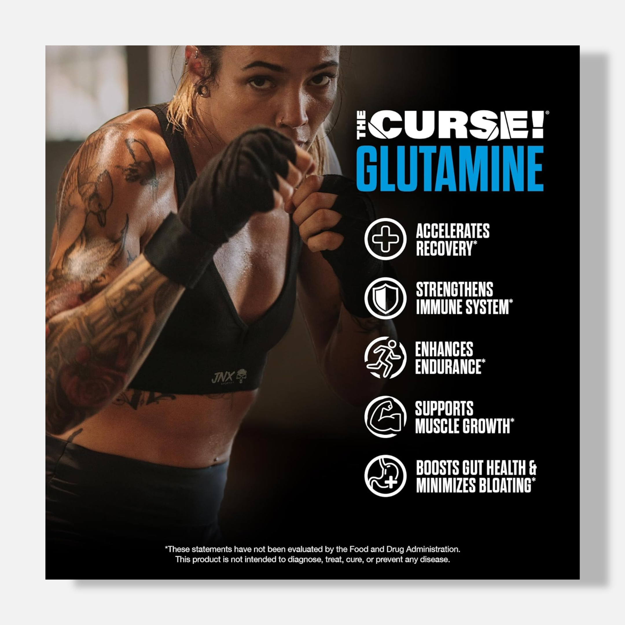Jnx Sports The Curse Glutamine | 300g