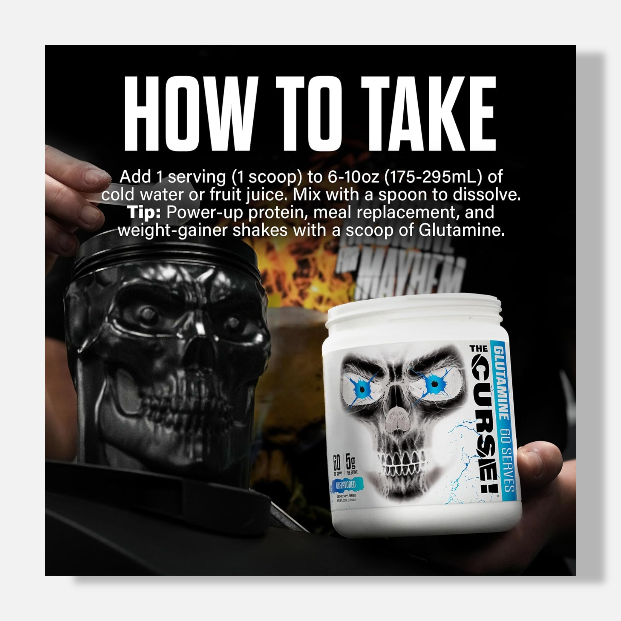 Jnx Sports The Curse Glutamine | 300g