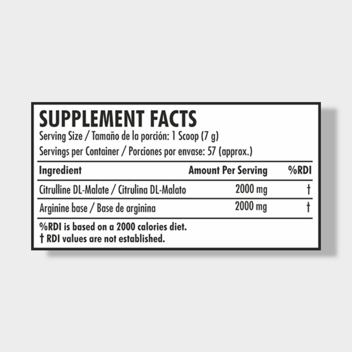 Anabolic Research Citrulline + Arginine | 400g