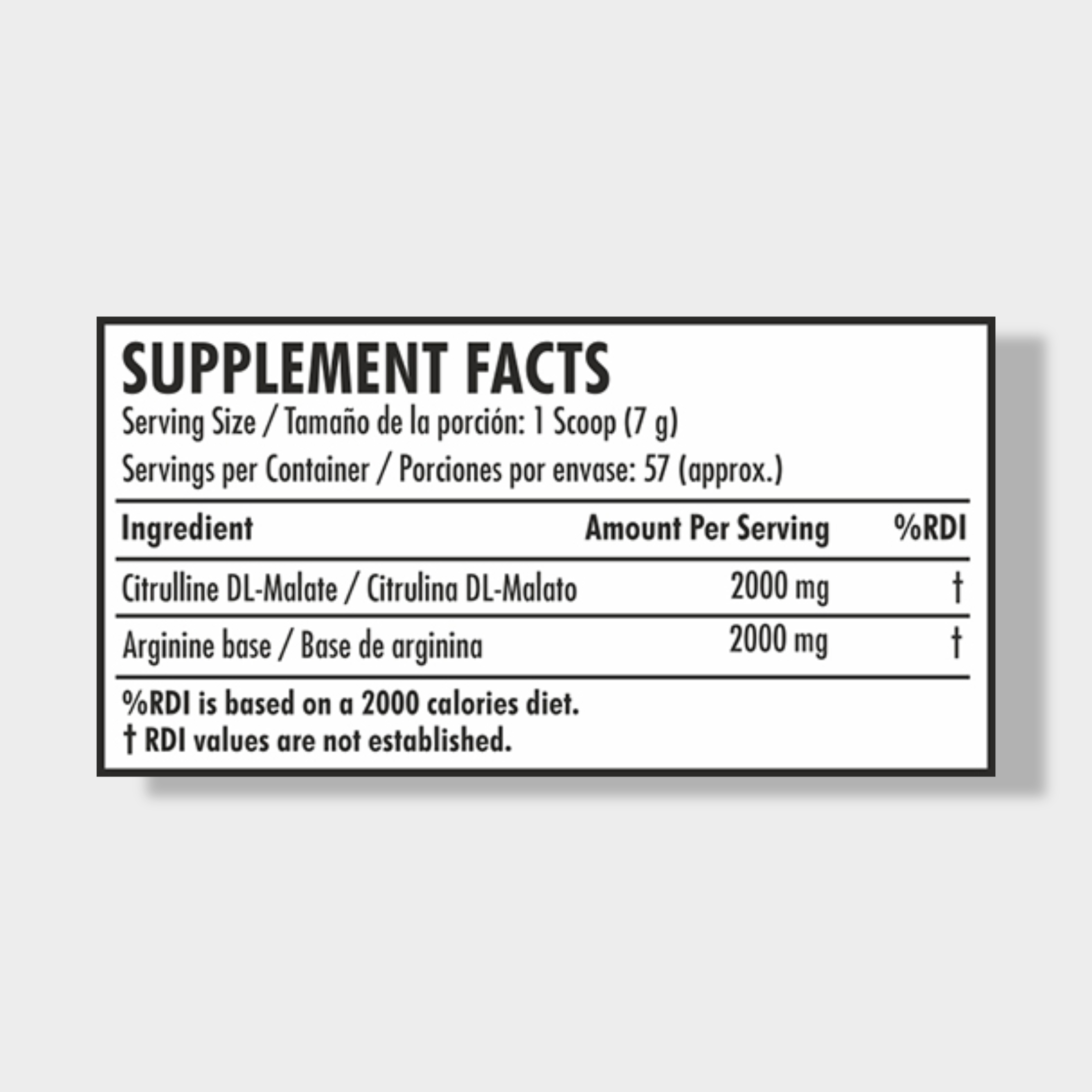 Anabolic Research Citrulline + Arginine | 400g