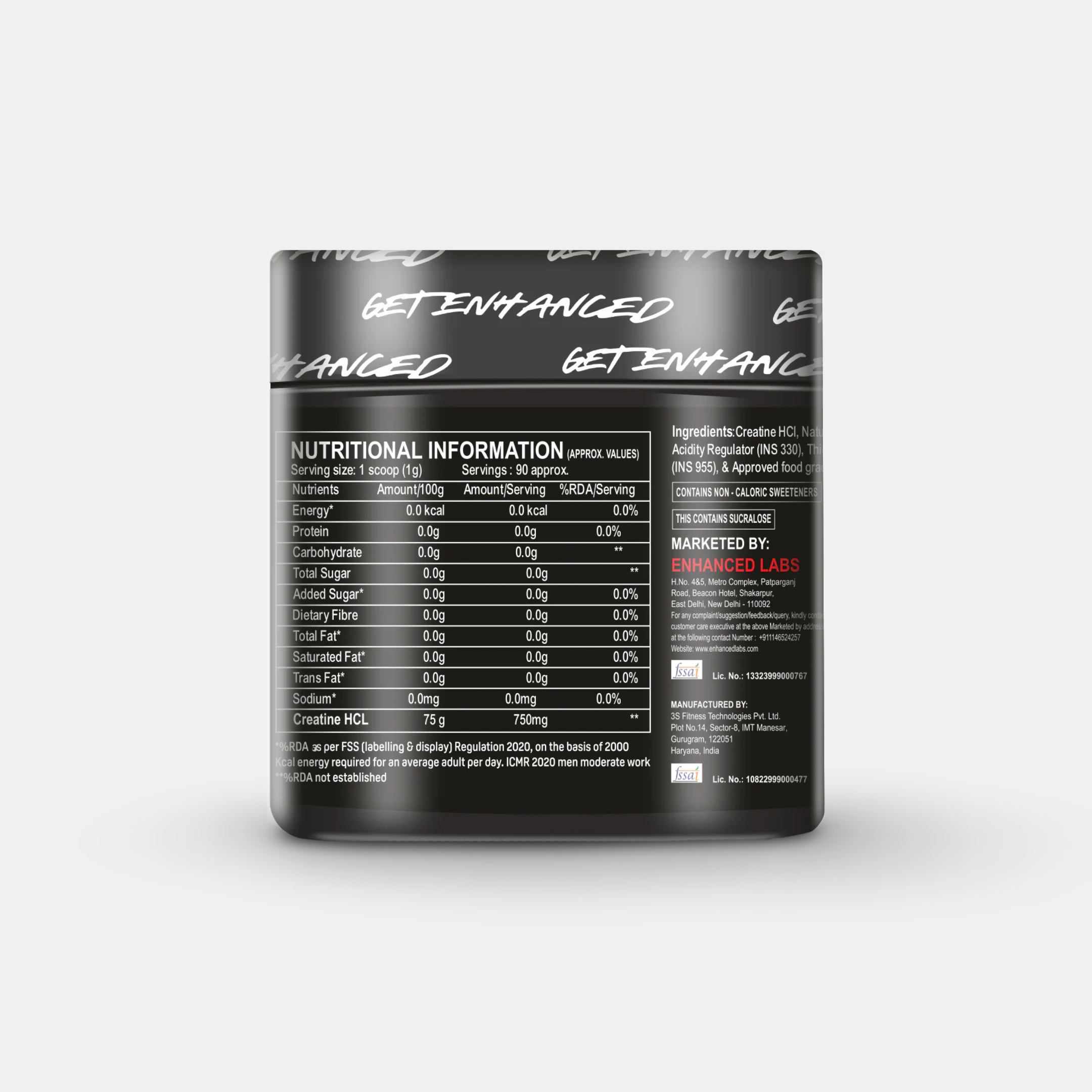 Enhanced Creatine HCL