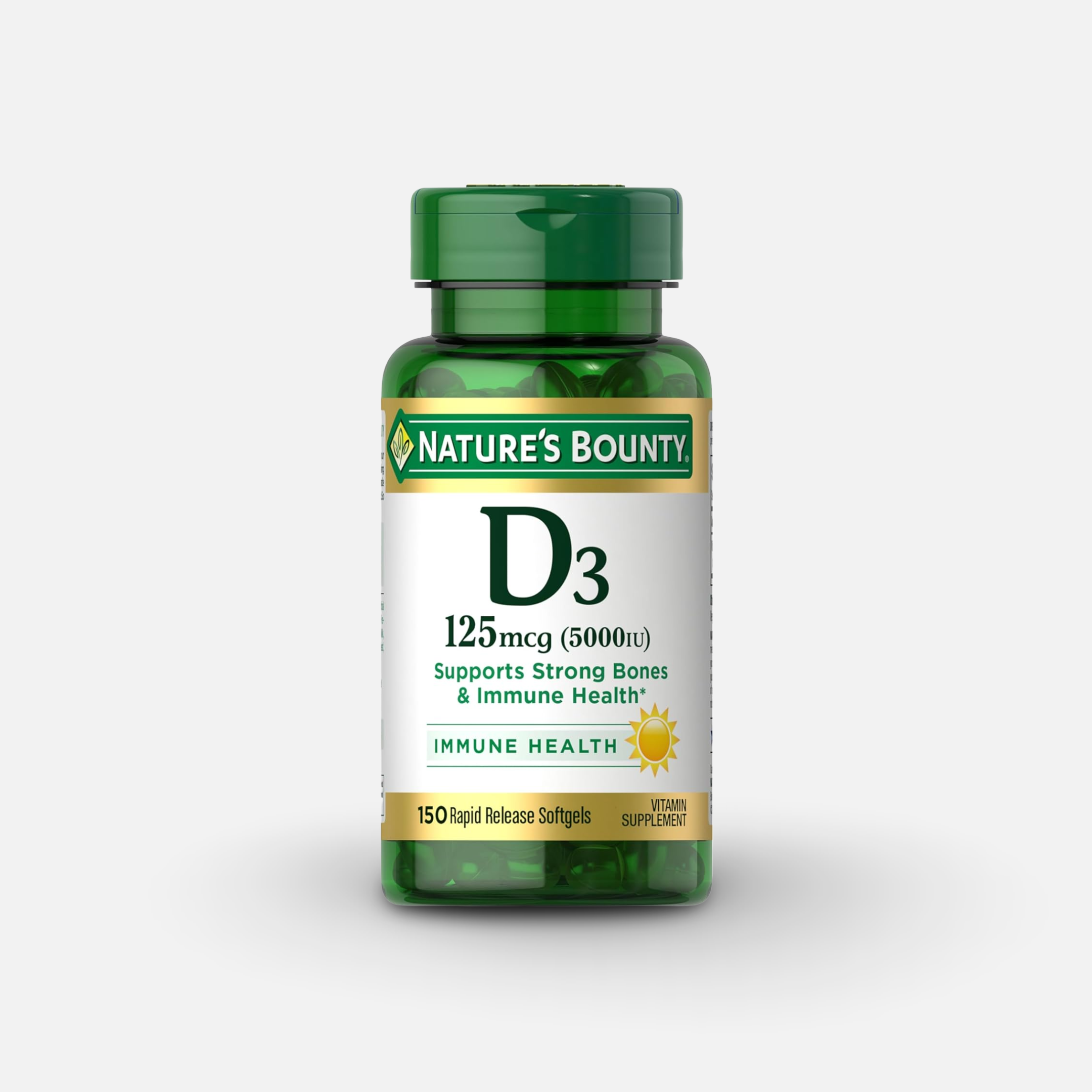 Nature's Bounty Vitamin D3 5000 IU