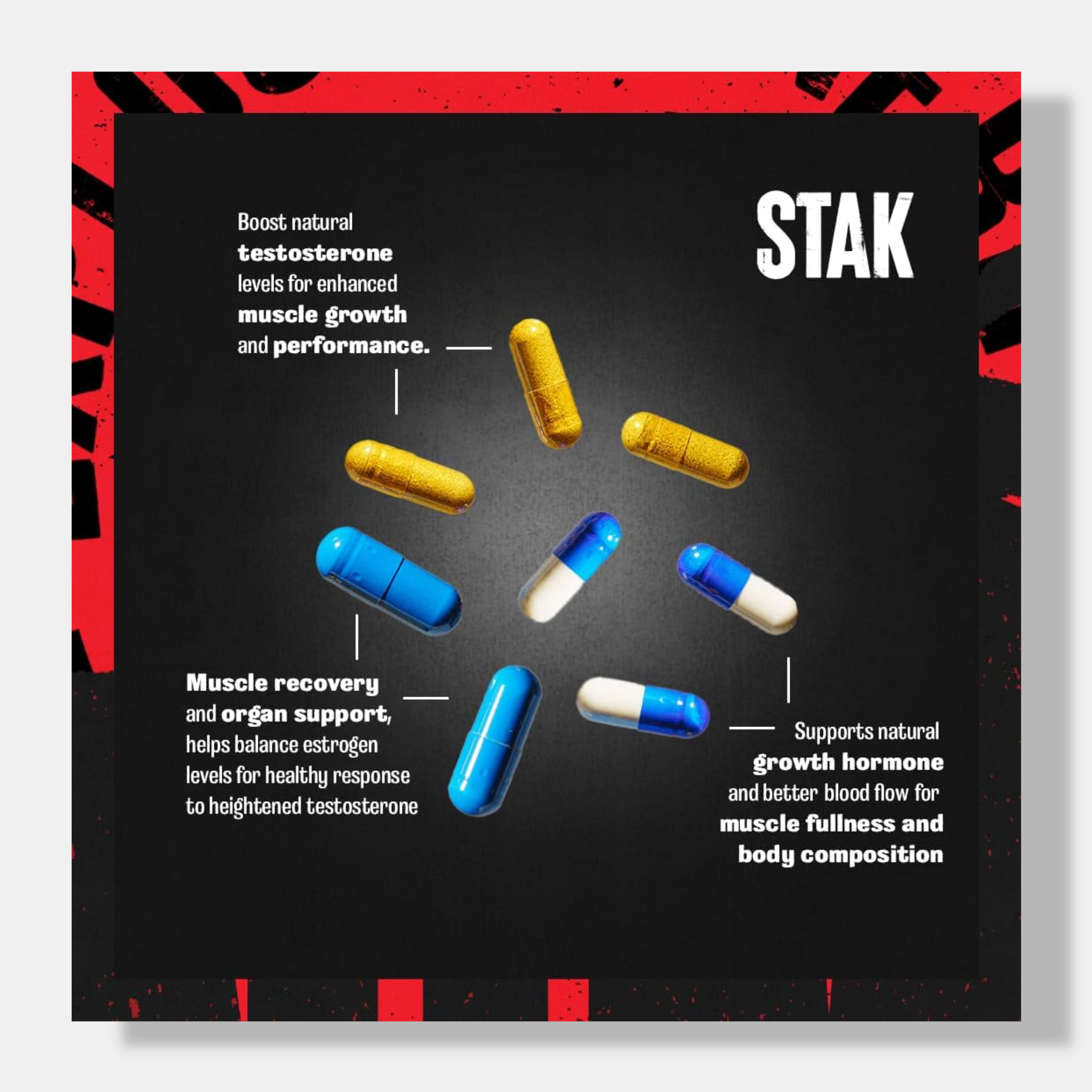 Animal Stak | Natural Testosterone Booster for Athletes
