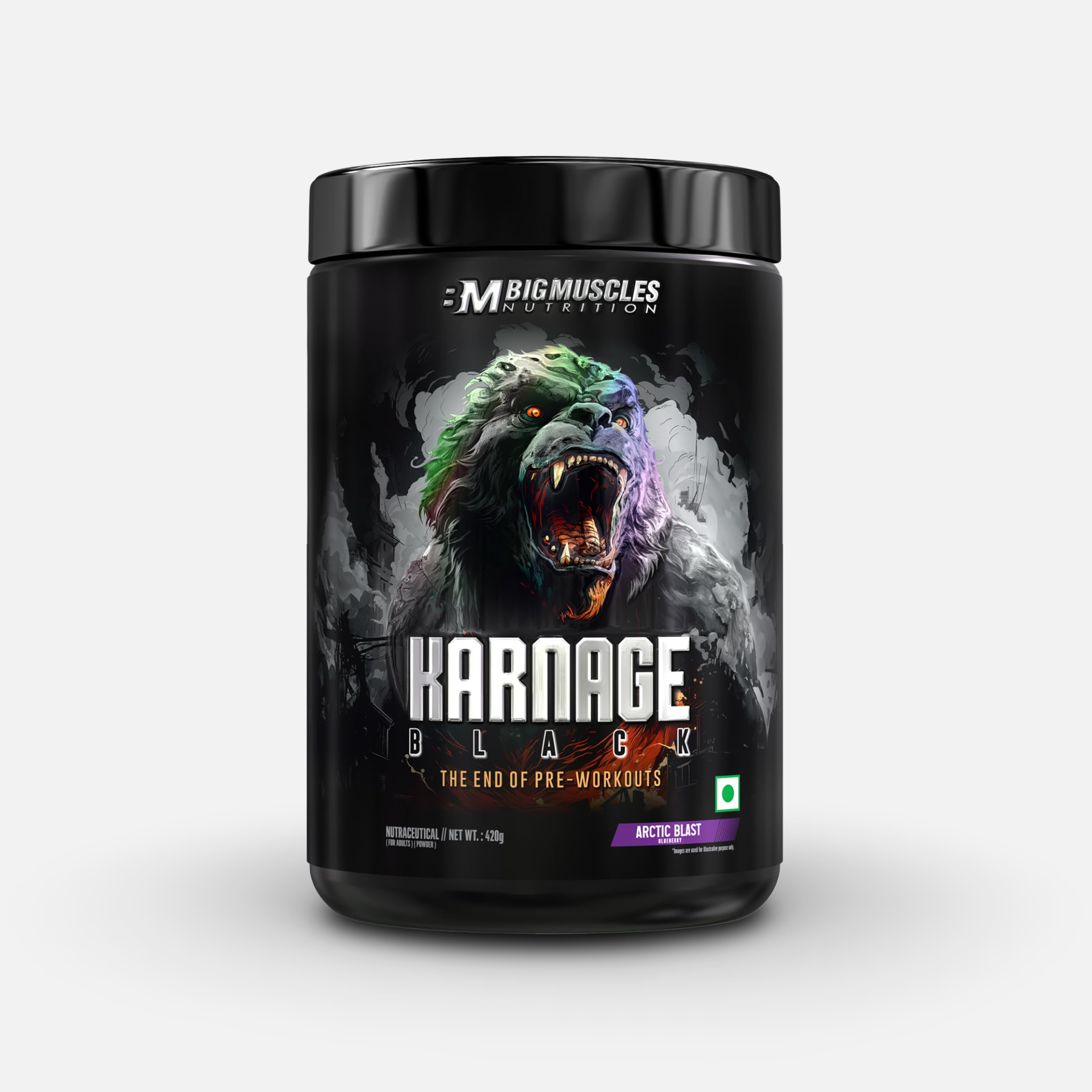 Bigmuscles Nutrition Karnage Black Preworkout