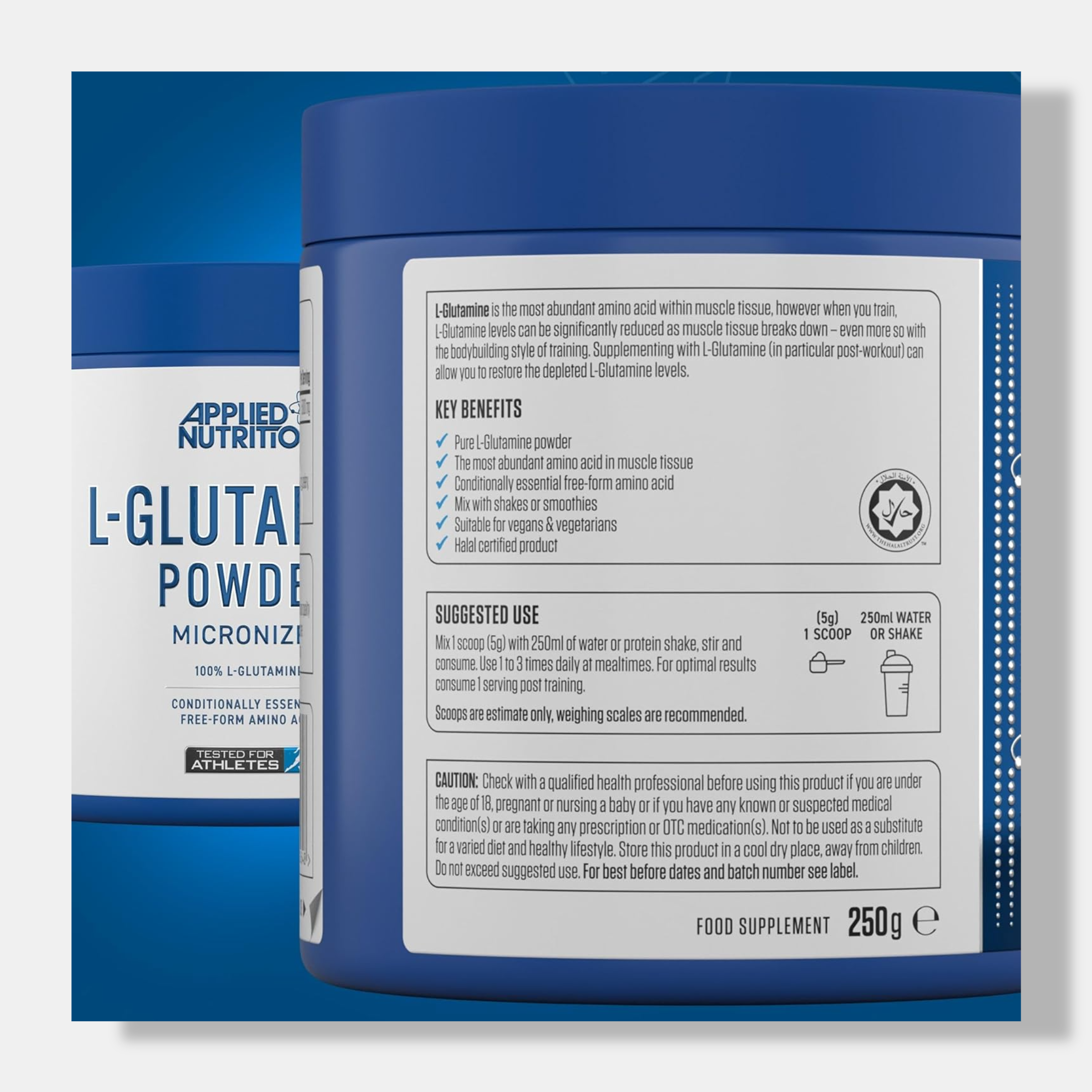 Applied Nutrition L-Glutamine | 250g