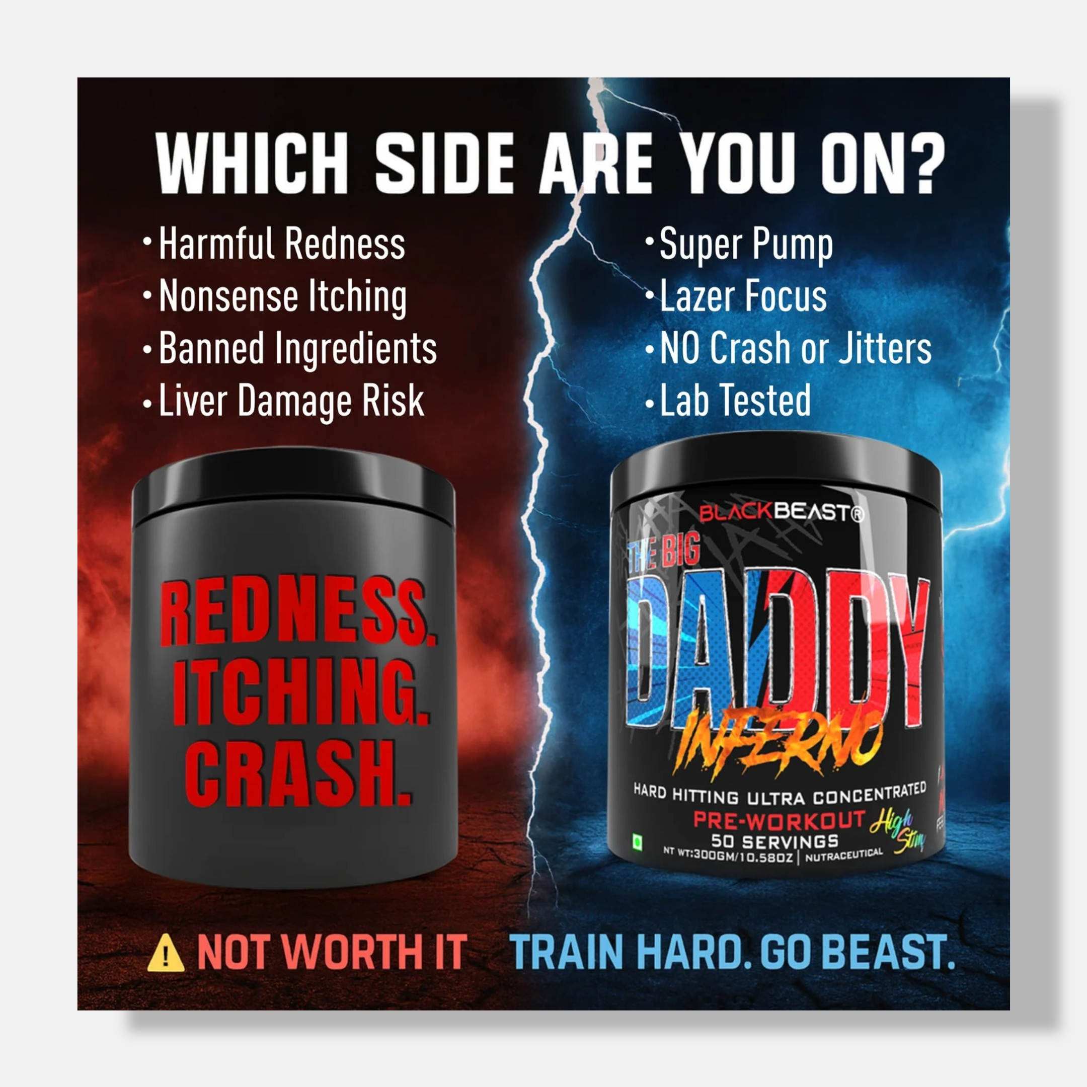 Blackbeast The Big Daddy Inferno Pre-Workout | 300g