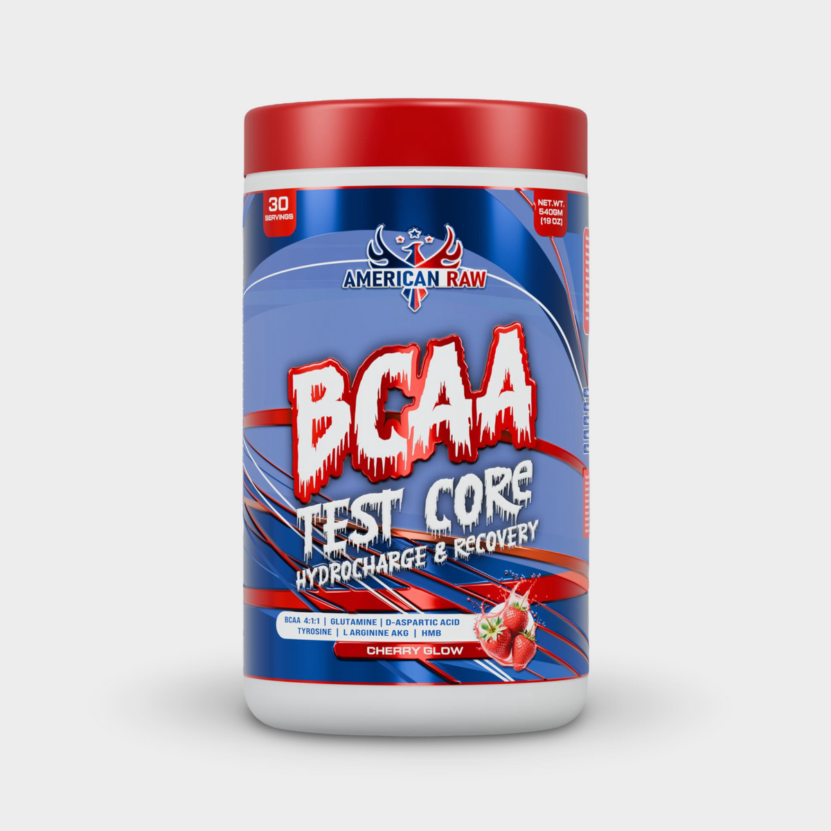 American Raw Bcaa Test Core | 540g