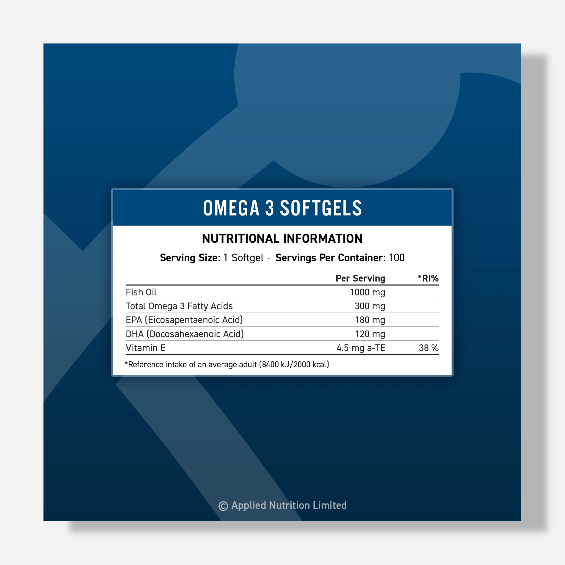 Applied Nutrition Omega 3