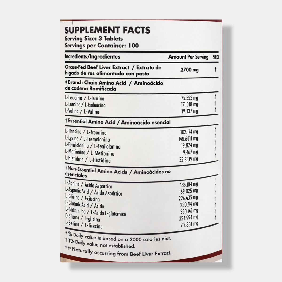 Anabolic Research Ultra Beef Amino Tabs