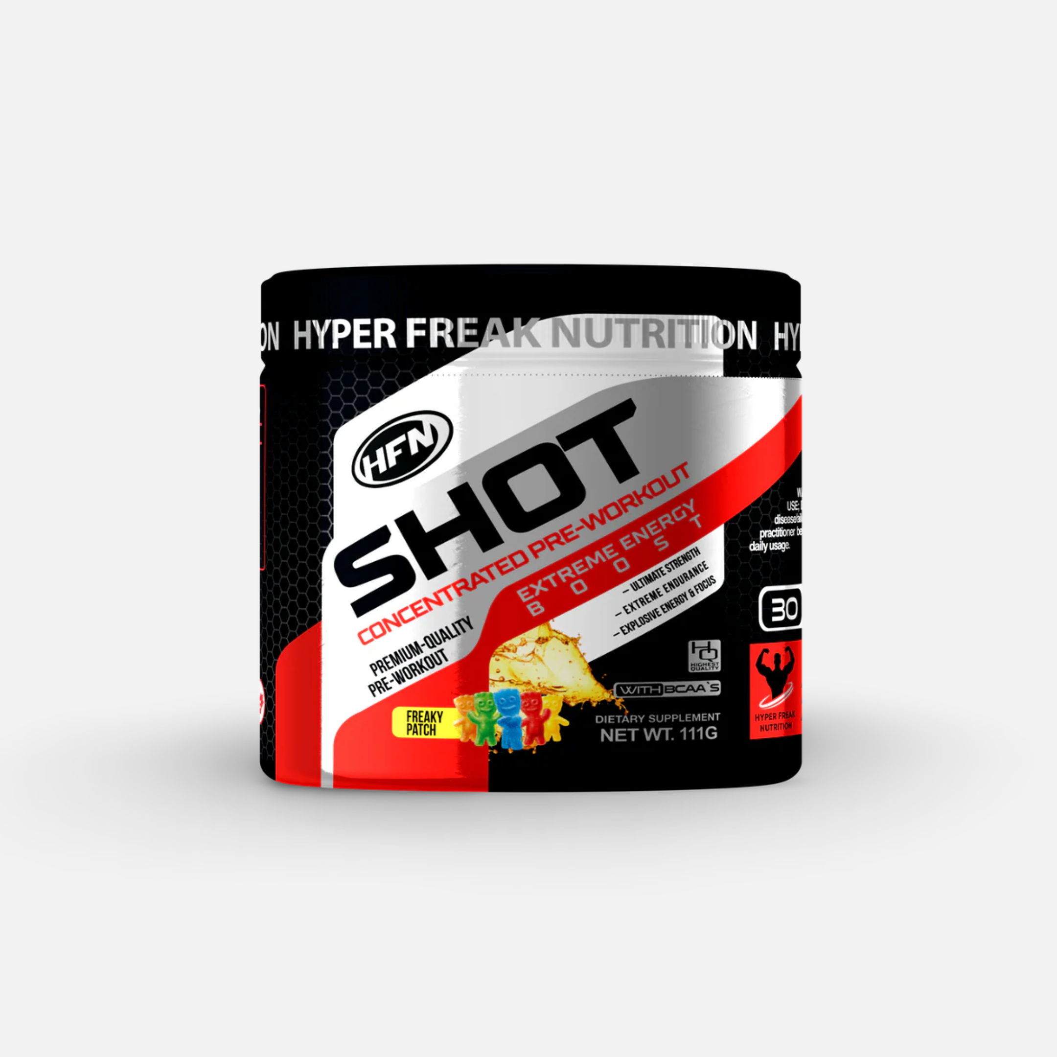 Hyper Freak Nutrition (HFN) Shot Concentrated Pre-Workout | 111g