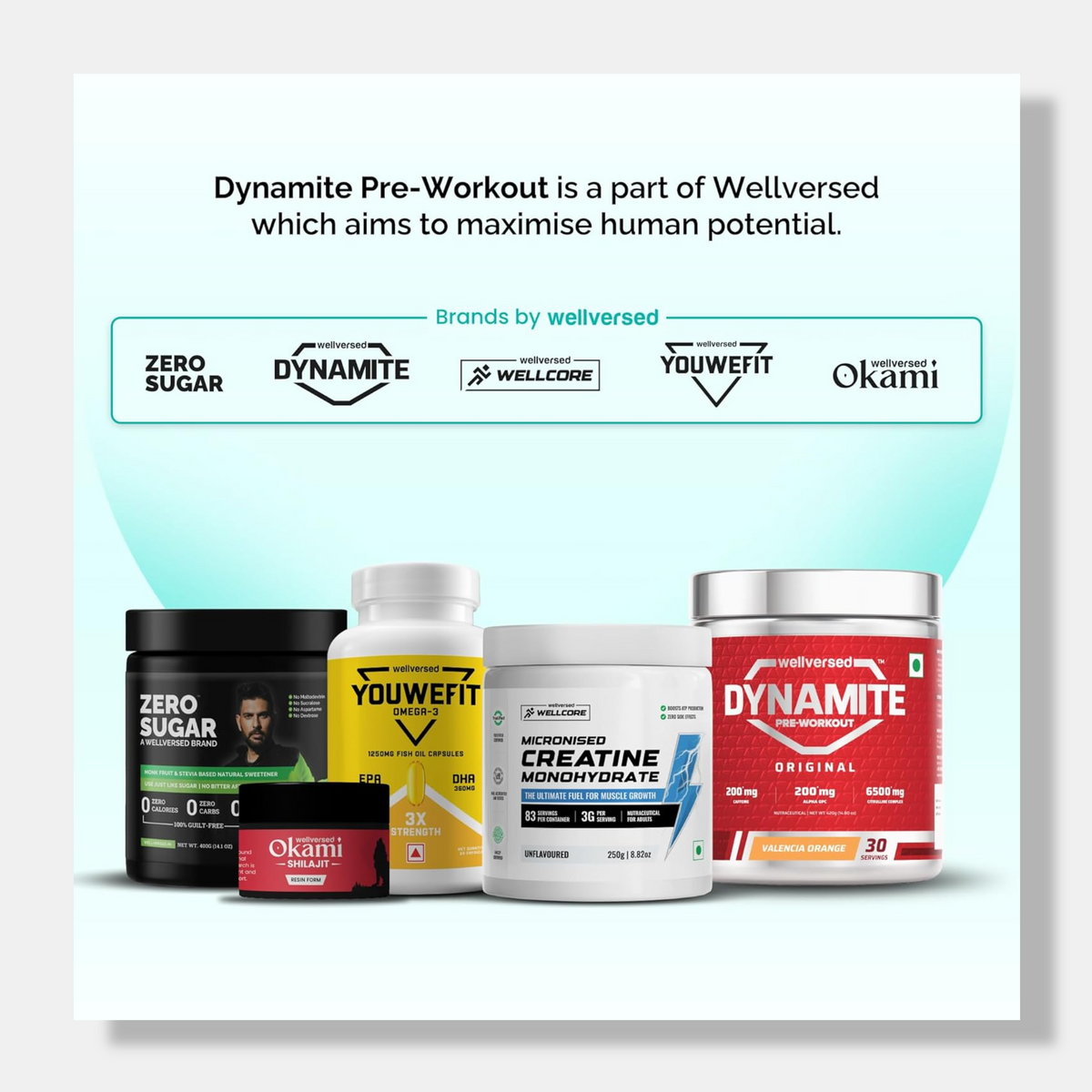 Wellversed Dynamite Pre-Workout | 420g