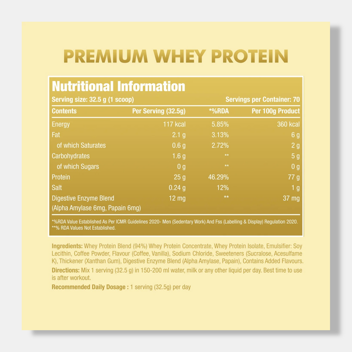One Science Whey Protein 5lb + 150g Creatine Combo
