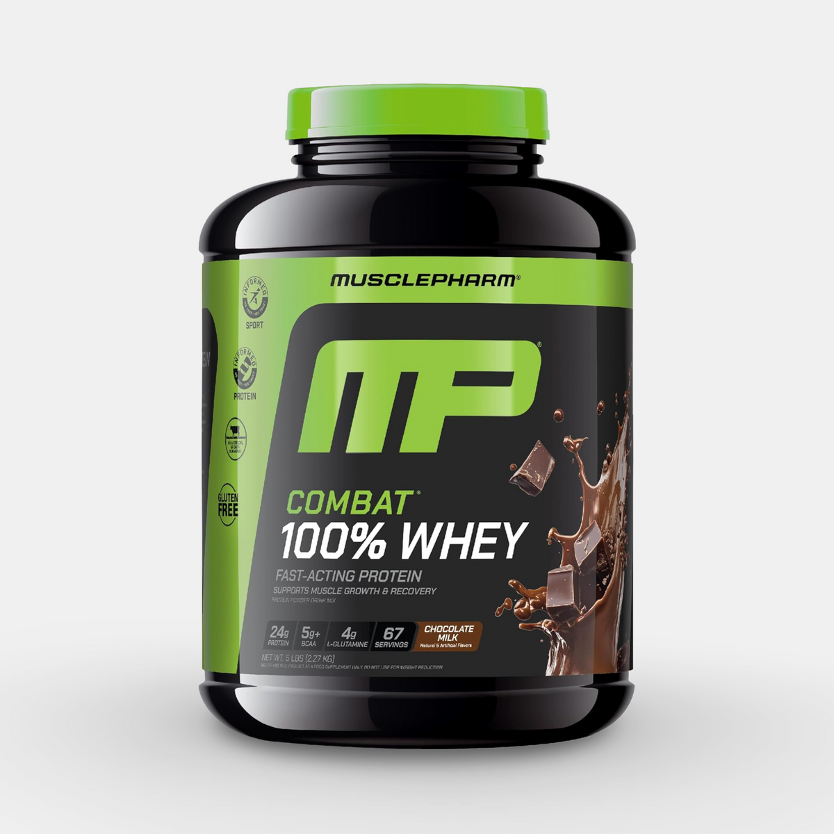 MusclePharm (MP) Combat 100% Whey | 5 lbs