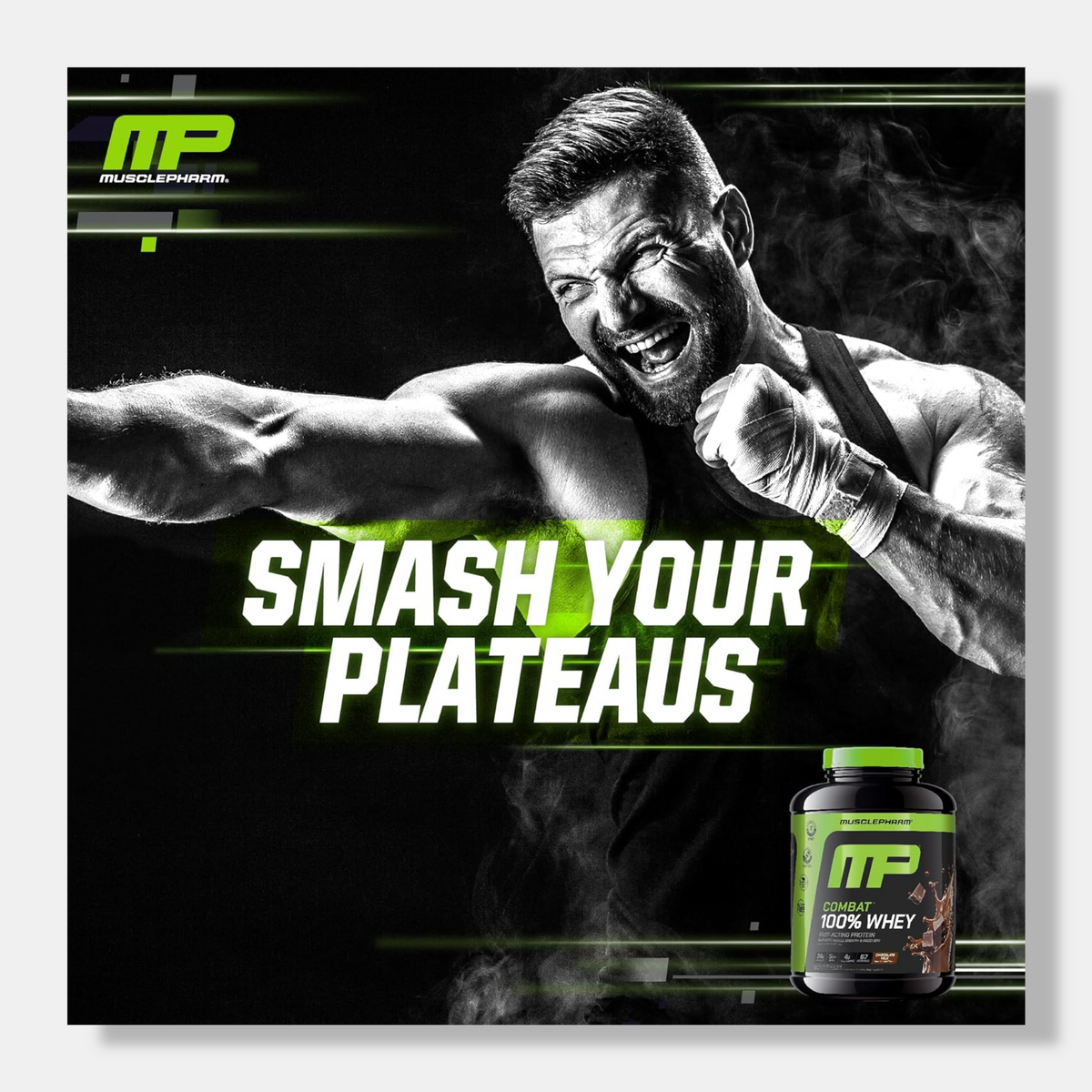 MusclePharm (MP) Combat 100% Whey | 5 lbs