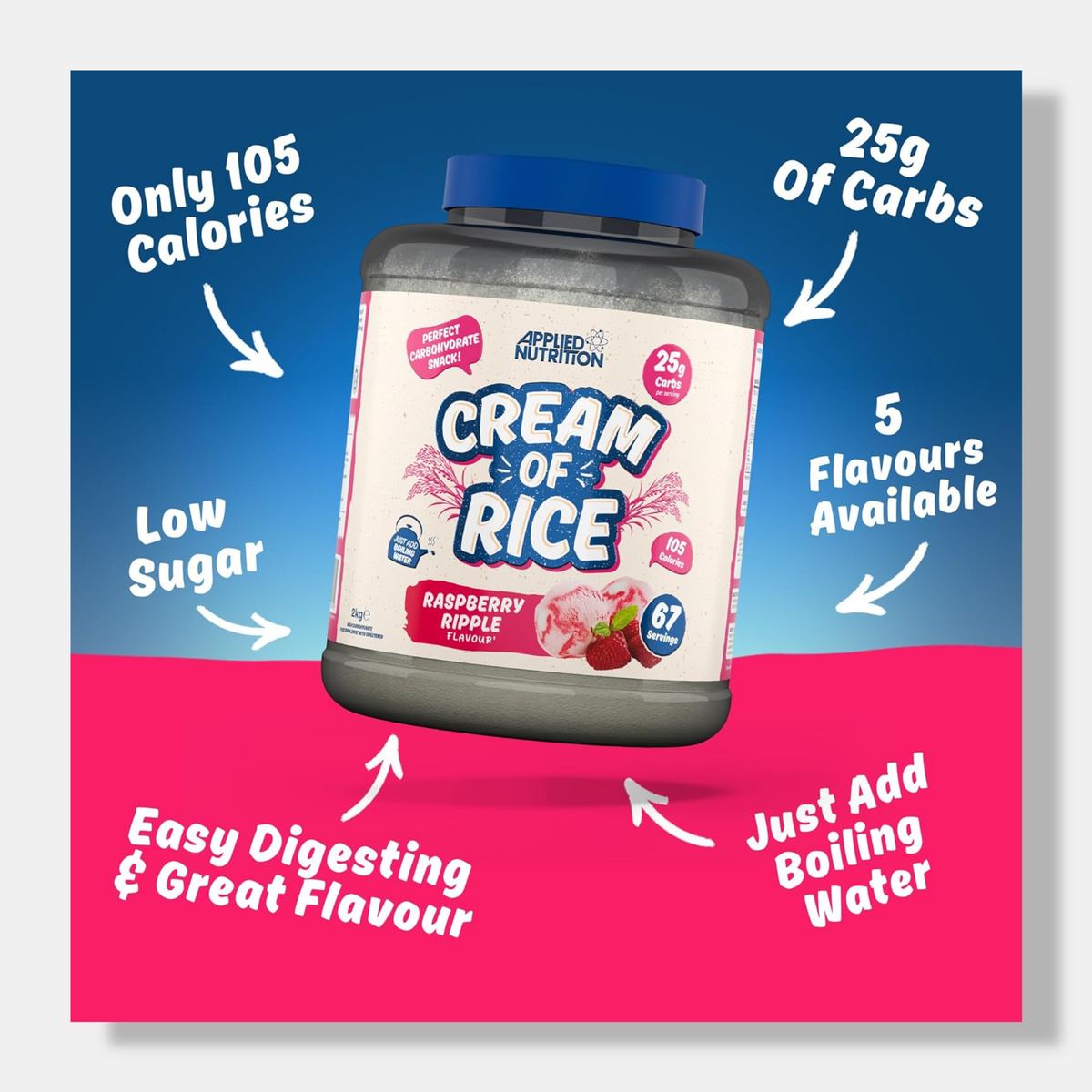 Applied Nutrition Cream of Rice | 2kg