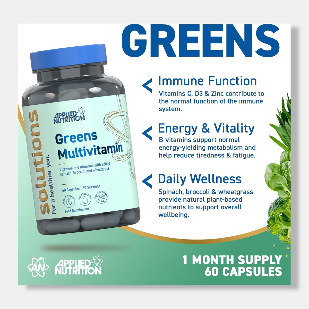 Applied Nutrition Greens Multivitamin