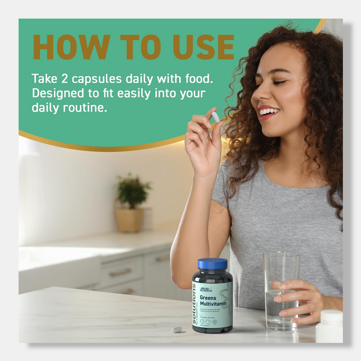 Applied Nutrition Greens Multivitamin