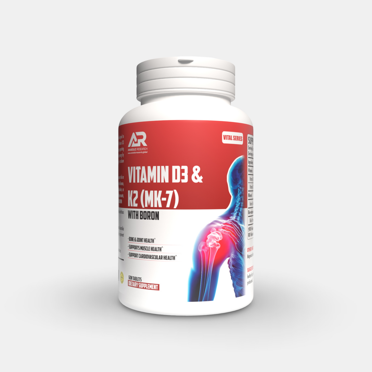Anabolic Research Vitamin D3 & K2 (MK-7)