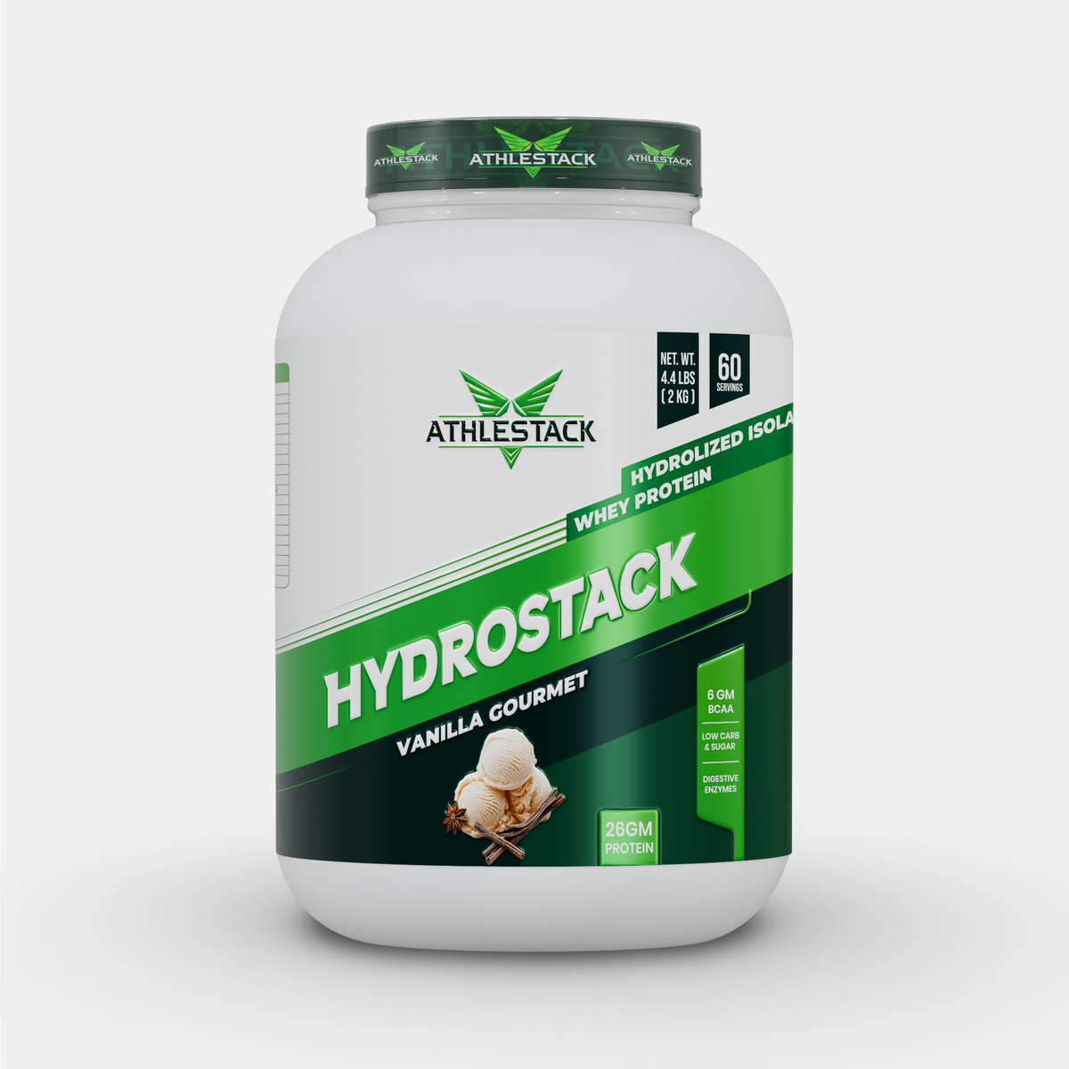 Athlestack Hydrostack Hydrolyzed Isolate | 4.4lbs