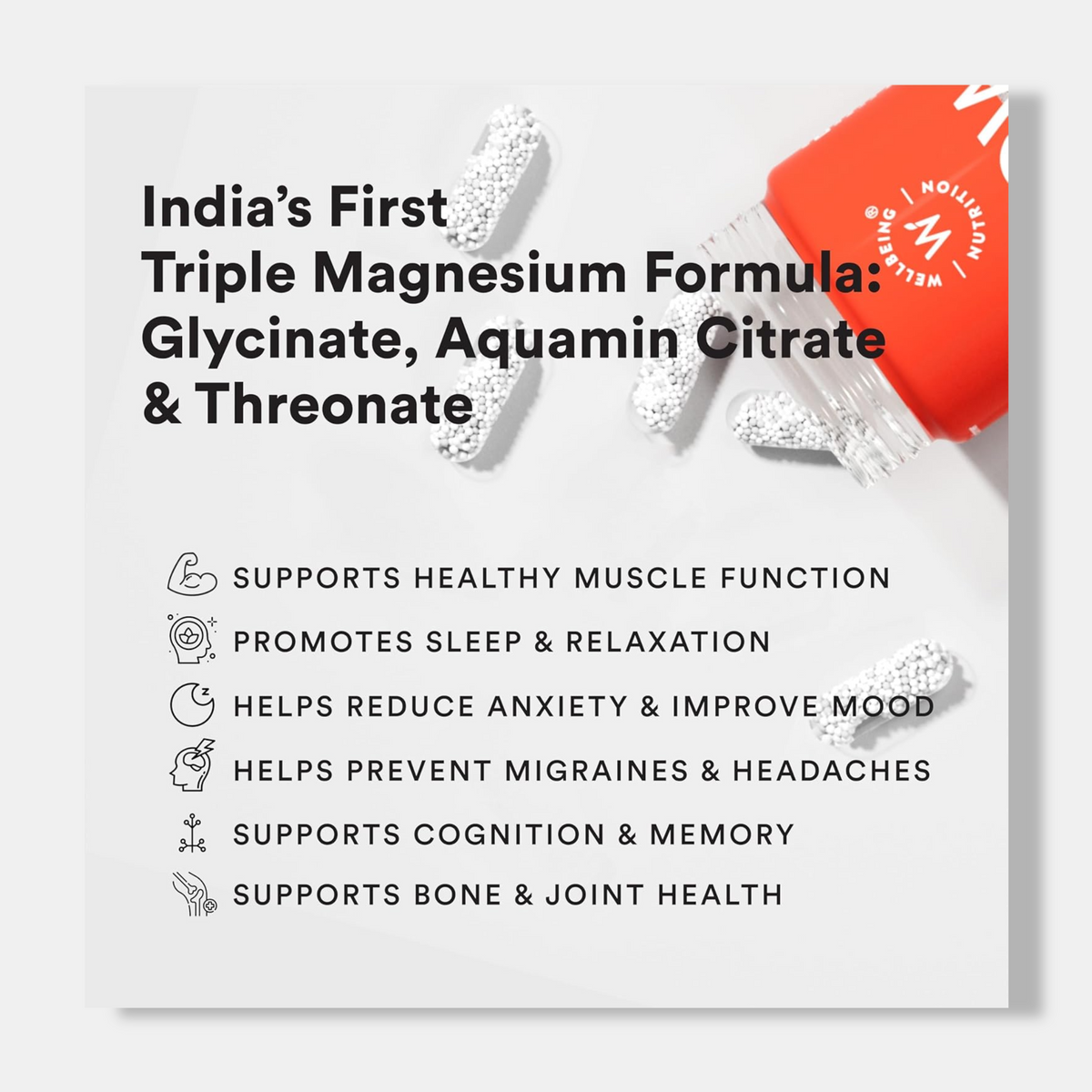 Wellbeing Nutrition Triple Magnesium Complex