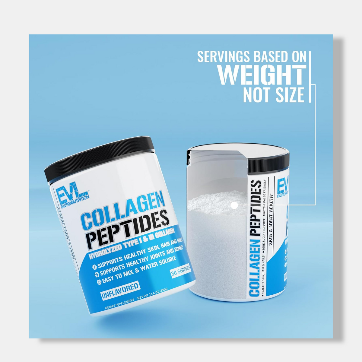 EVL Collagen Peptides Powder Hydrolyzed Collagen