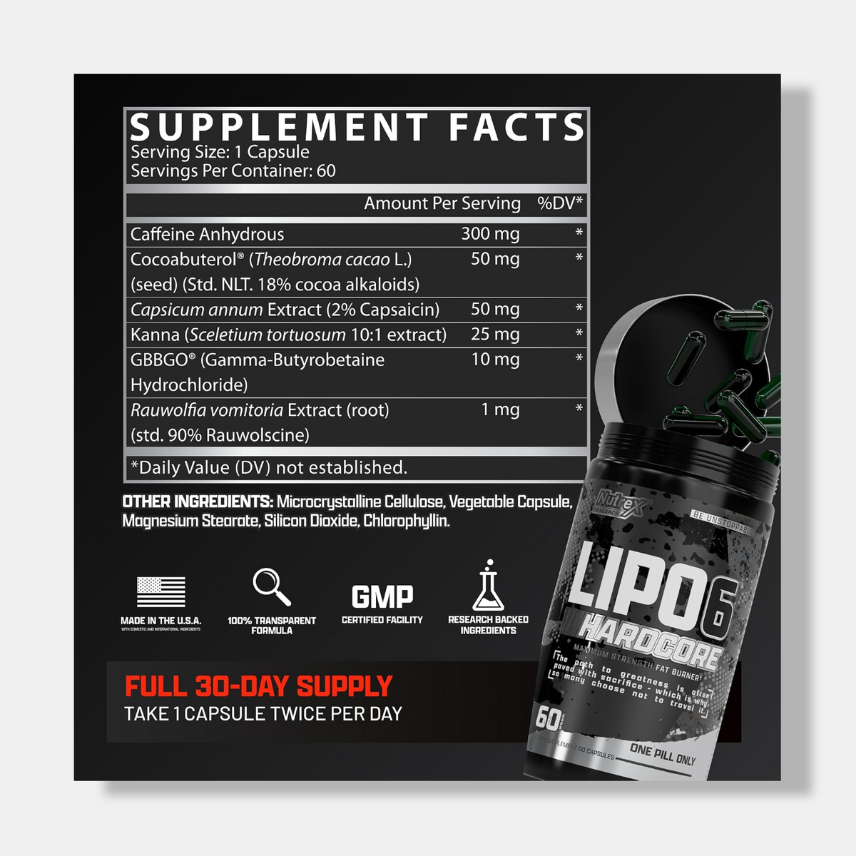 Nutrex Research Lipo-6 Hardcore