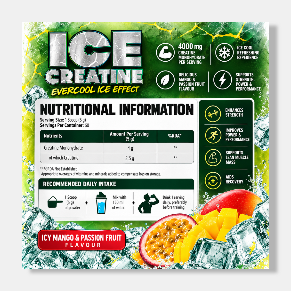 FA Engineered Nutrition Ice Creatine | 300g