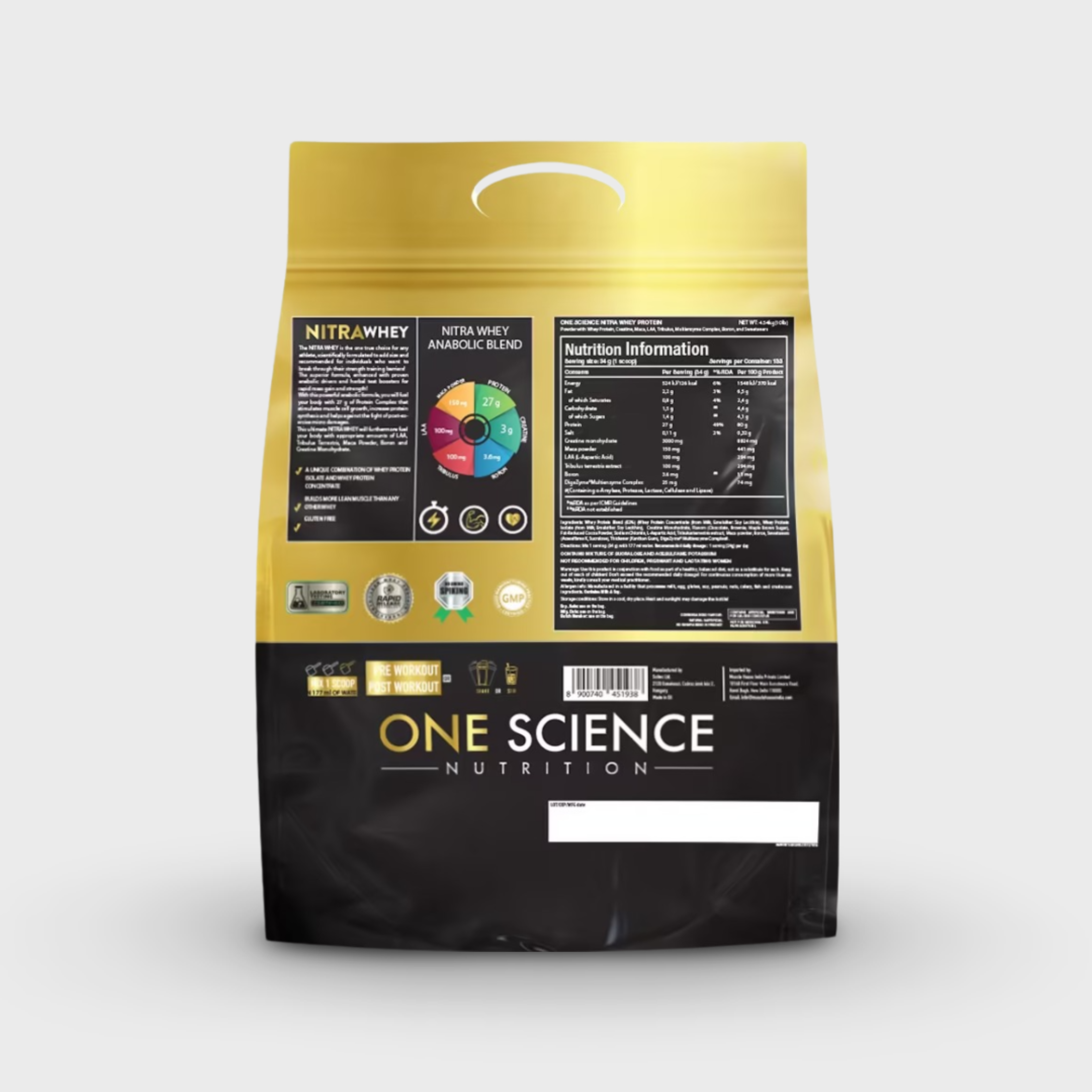 One Science Nitra Whey | 10lbs