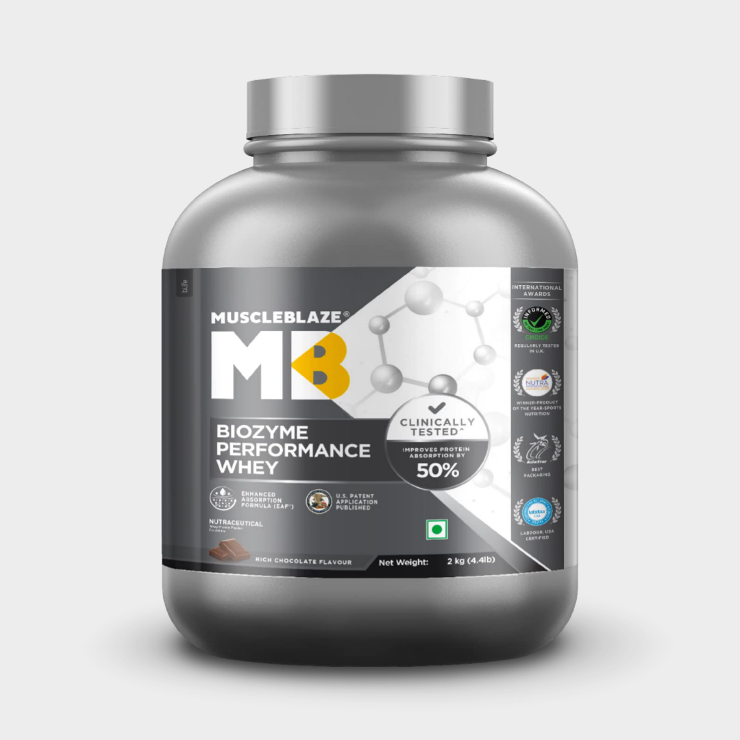 MuscleBlaze Biozyme Performance Whey | 2kg