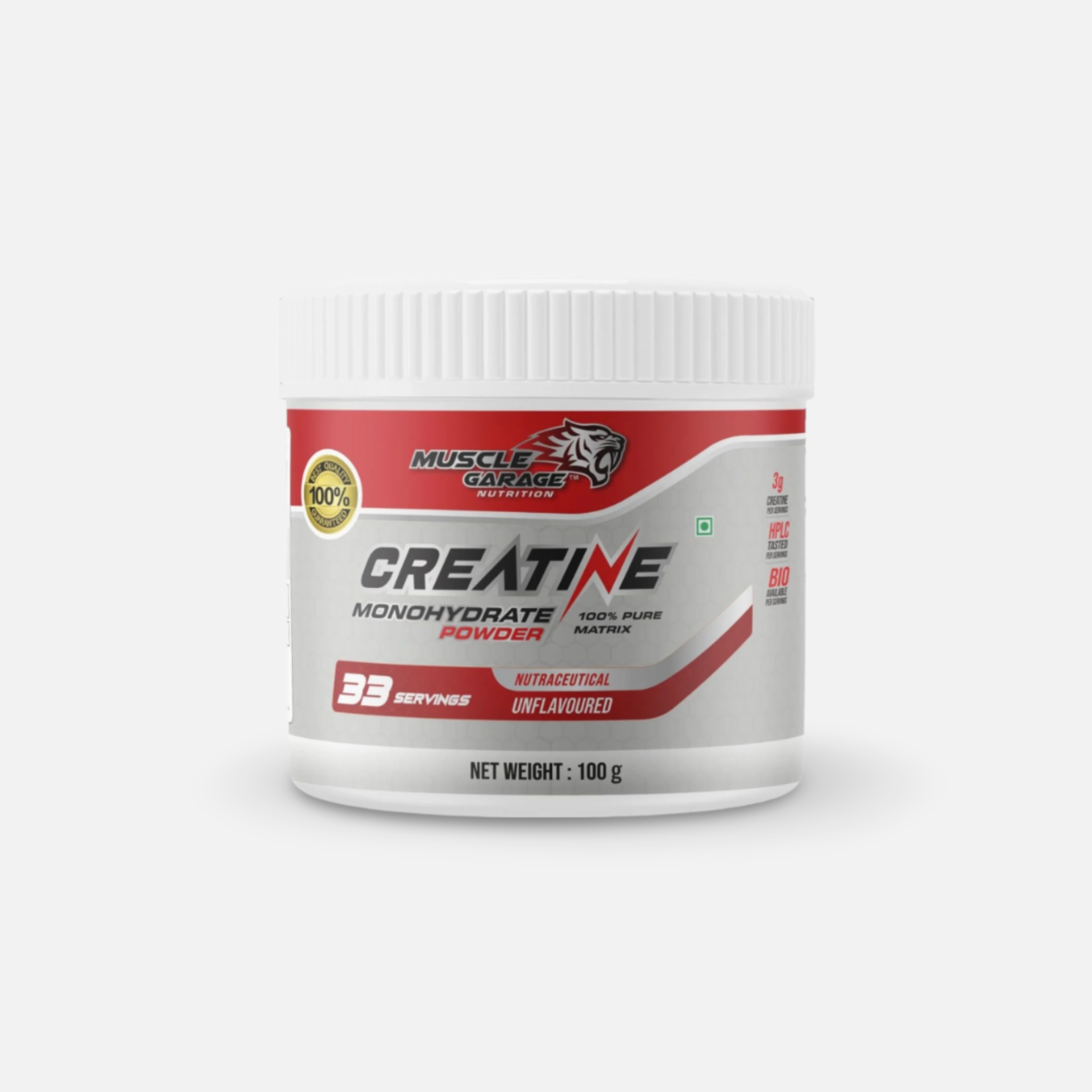 Muscle Garage Creatine Monohydrate | 100gm