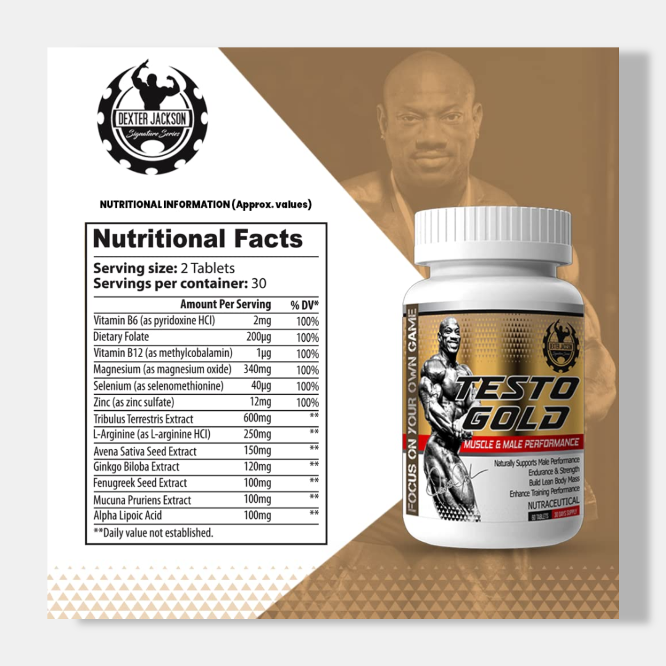 Dexter Jackson Testo Gold