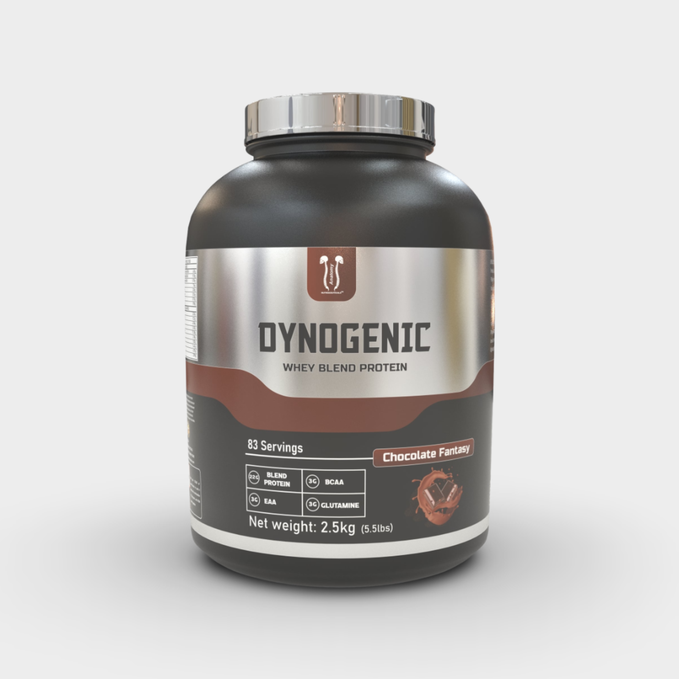 Anatomy Dynogenic Whey Blend Protein | 5.5lbs | FREE HGH STACK