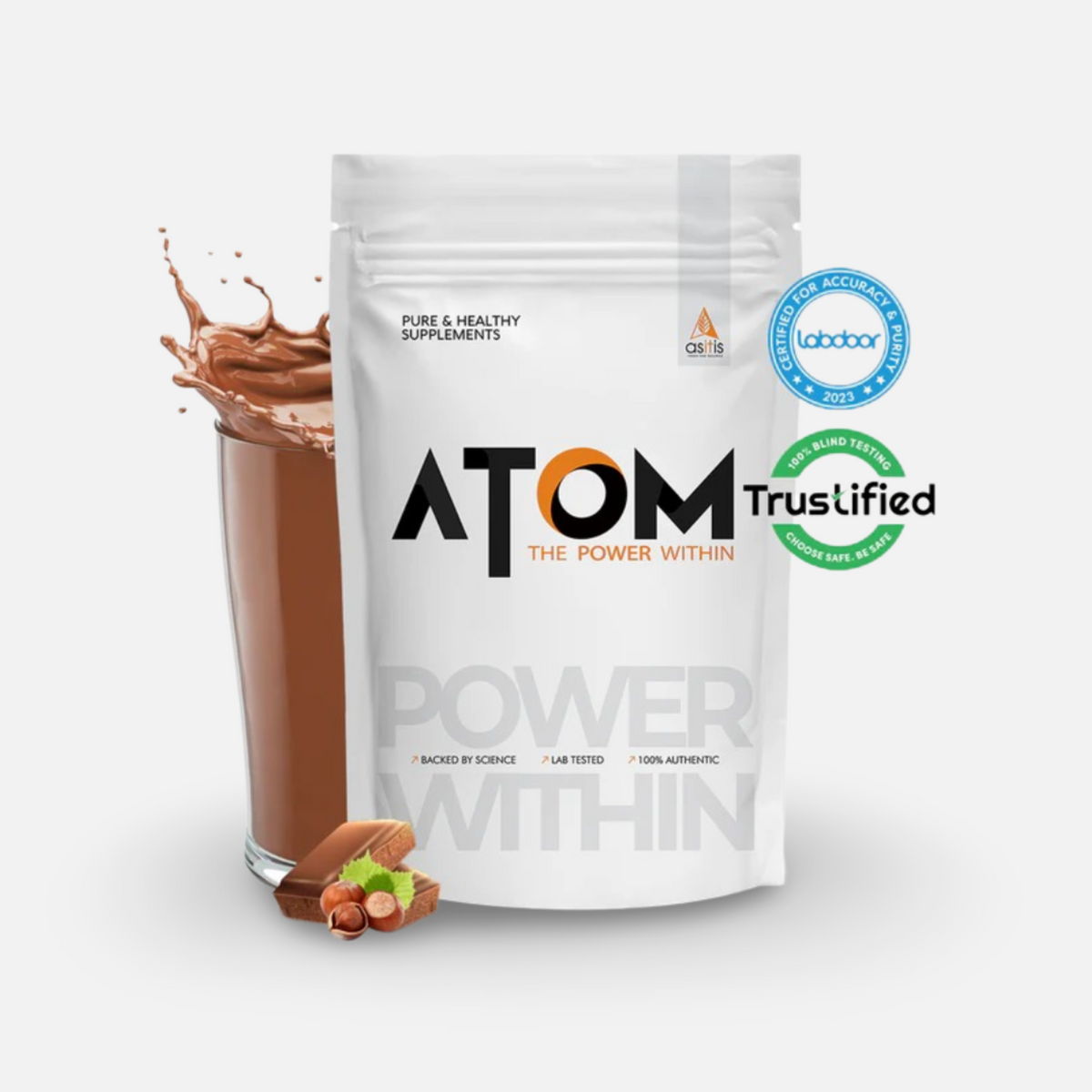 Asitis Atom Whey with Digestive Enzymes