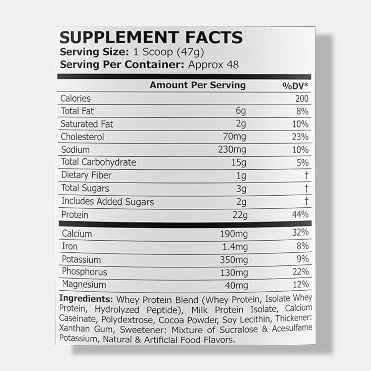 Pole Nutrition PRO-6 Protein Blend | 5lbs