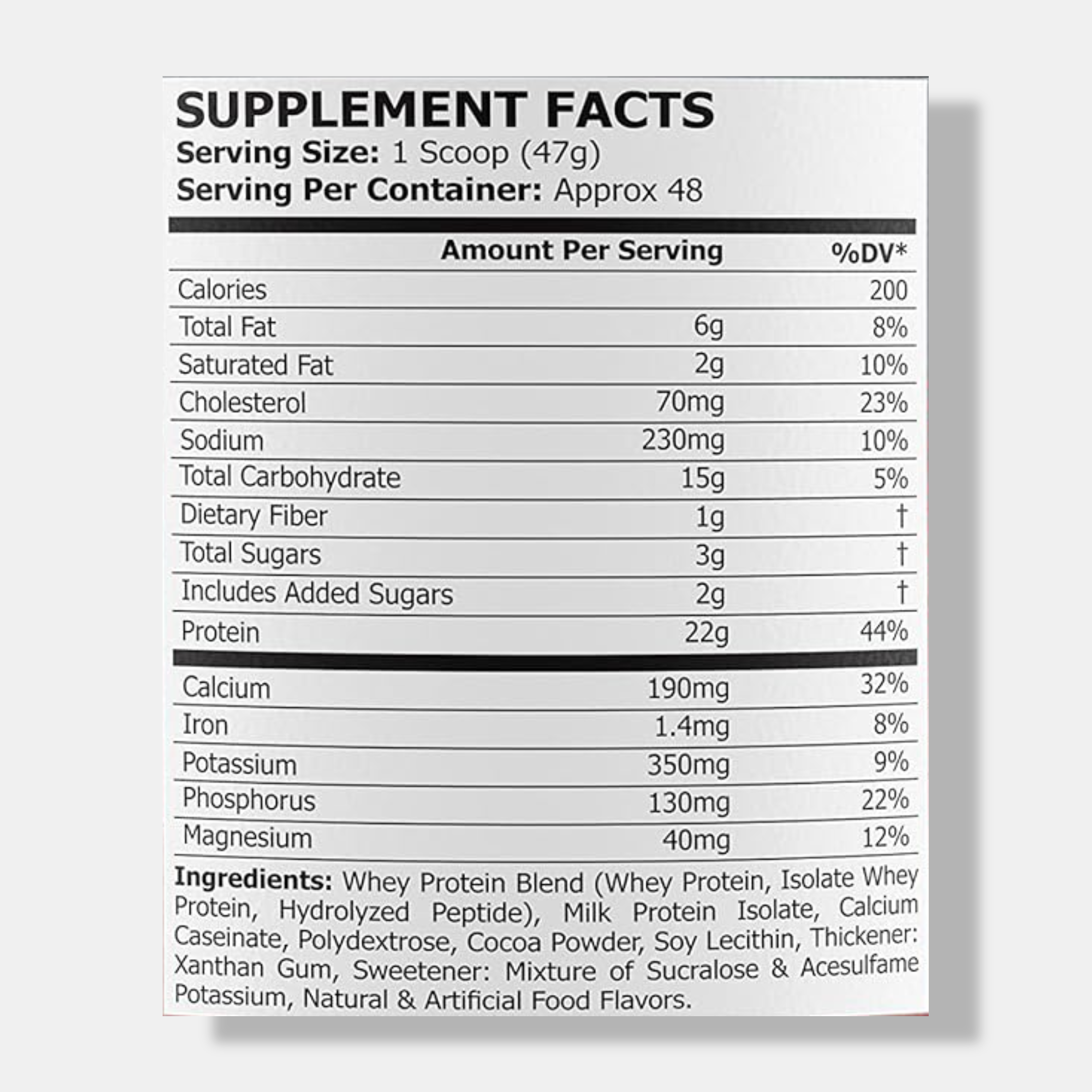 Pole Nutrition PRO-6 Protein Blend | 5Lbs