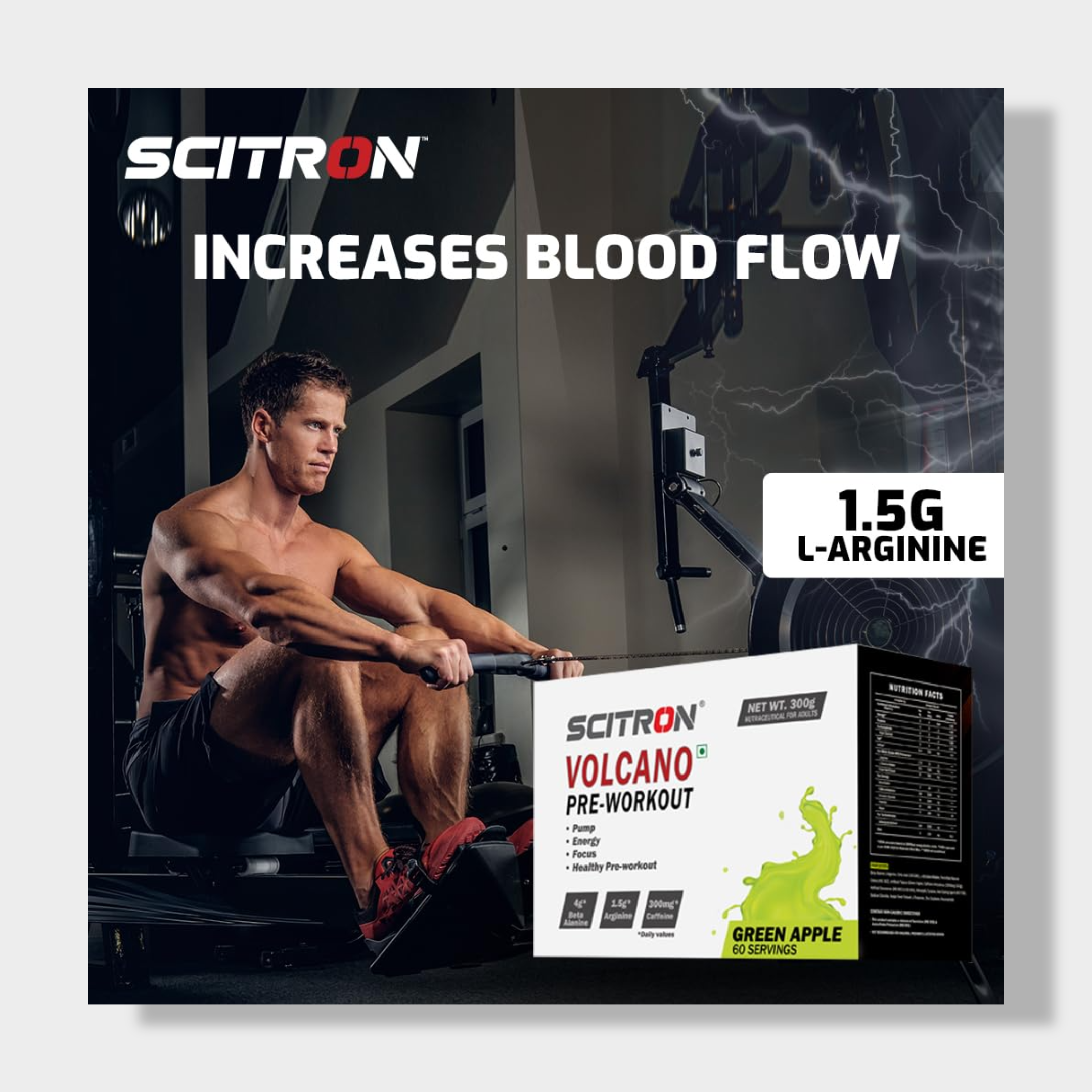 Scitron Volcano Pre-Workout | 300g