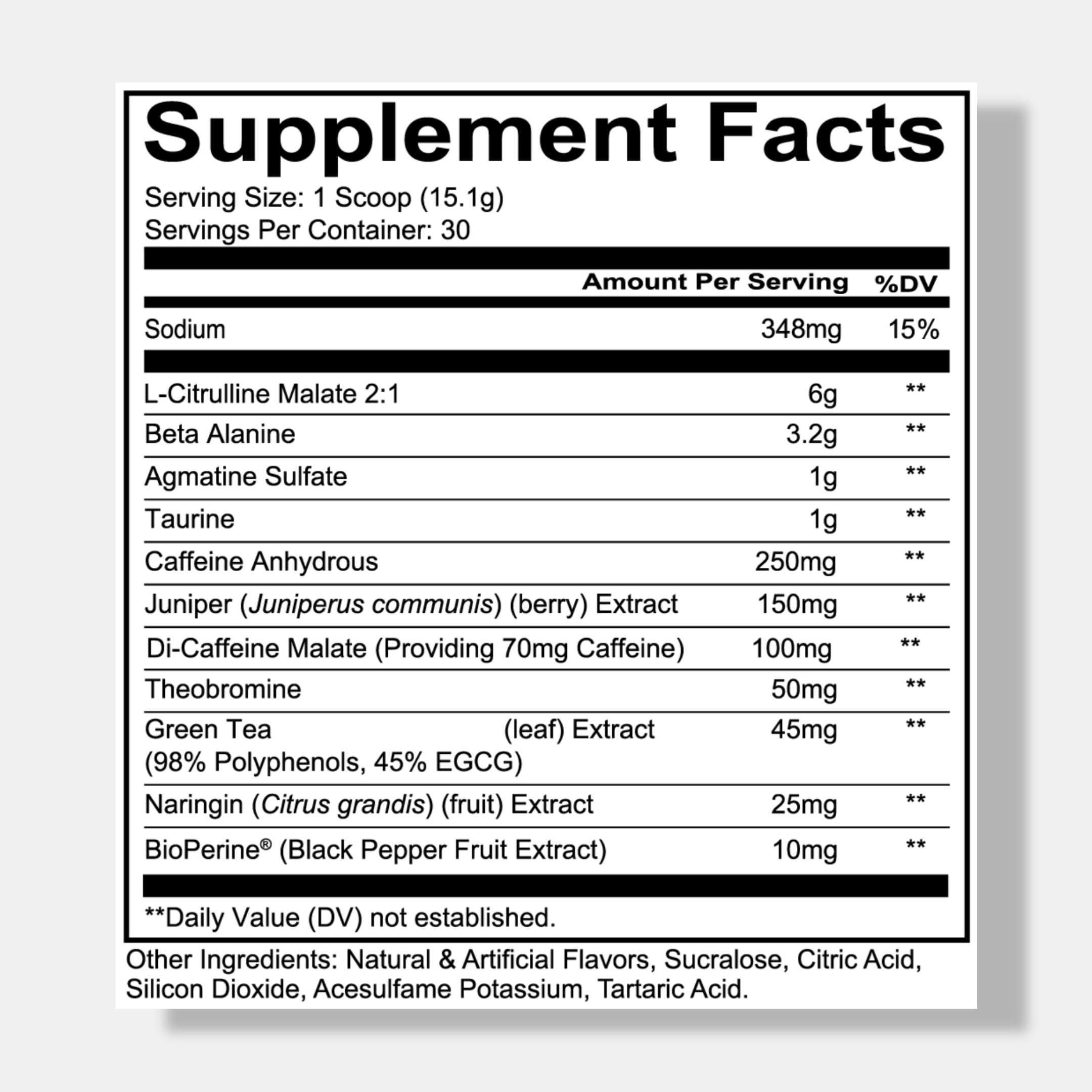 Redcon1 Total War Pre-workout LIMITED EDITION