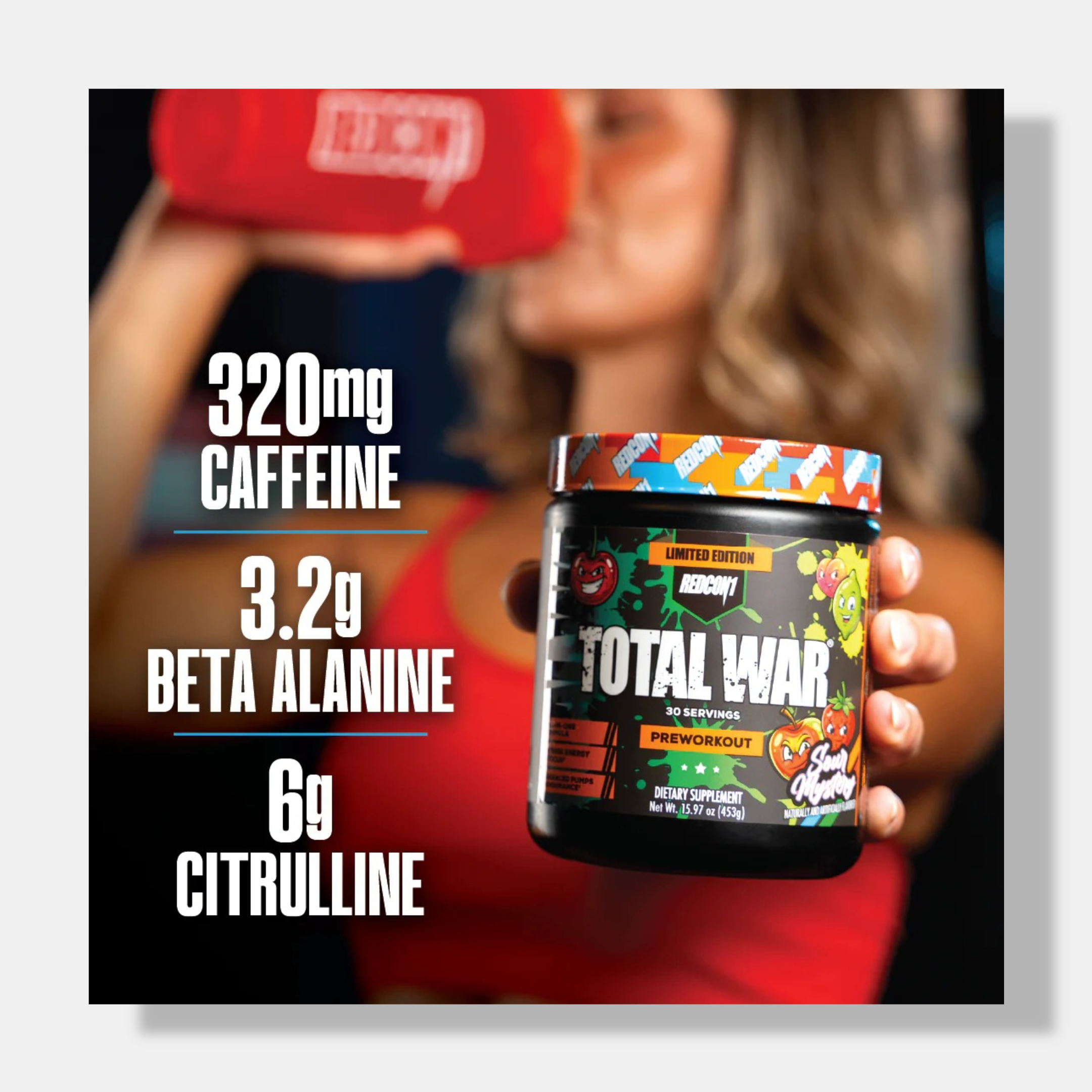 Redcon1 Total War Pre-workout LIMITED EDITION