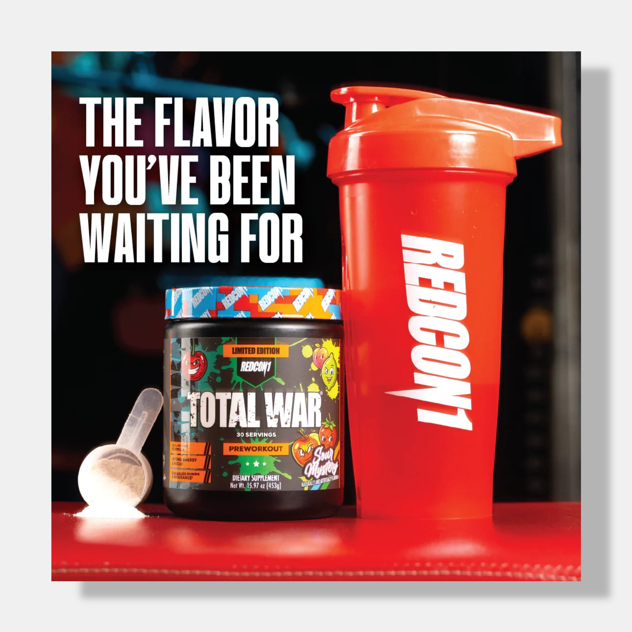 Redcon1 Total War Pre-workout LIMITED EDITION