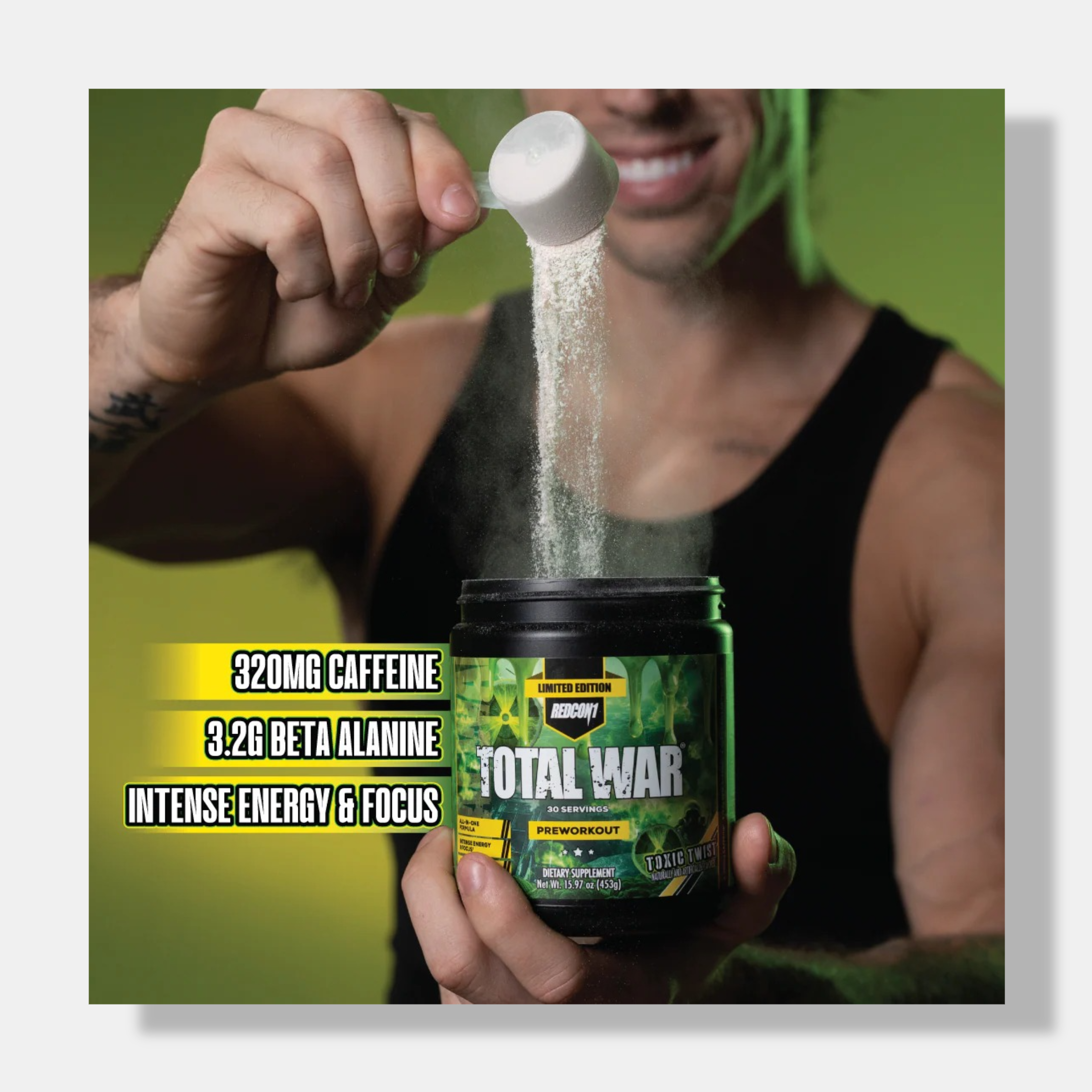 Redcon1 Total War Pre-workout LIMITED EDITION