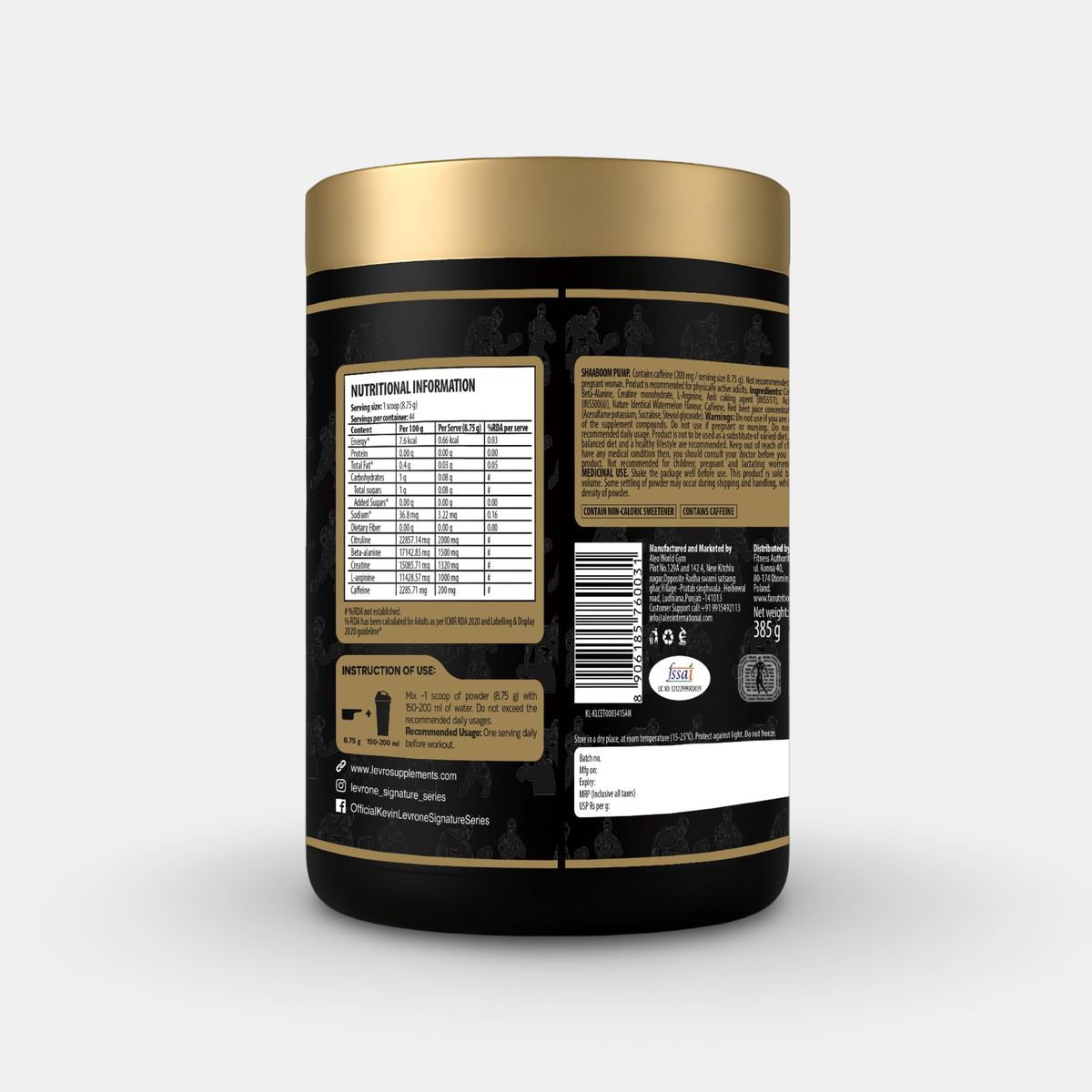 Kevin Levrone Shaaboom Pump