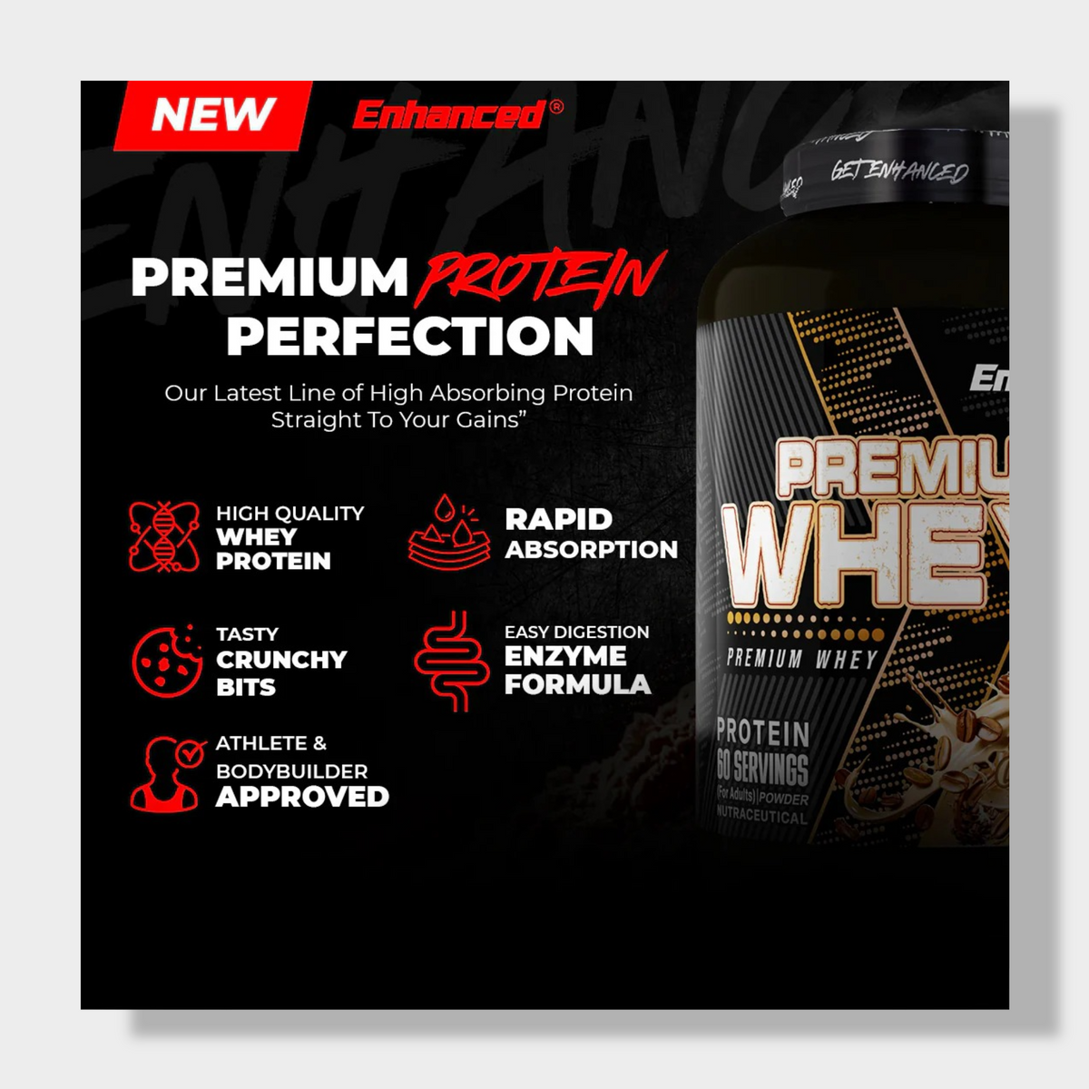 Enhanced Premium Whey | 4.4lbs