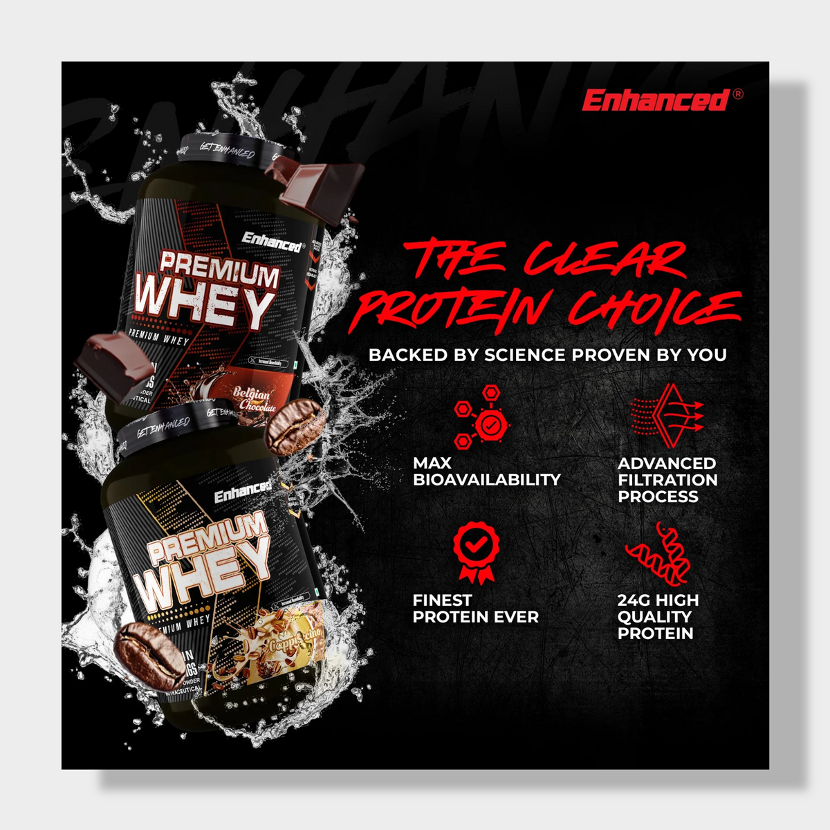 Enhanced Premium Whey | 4.4lbs