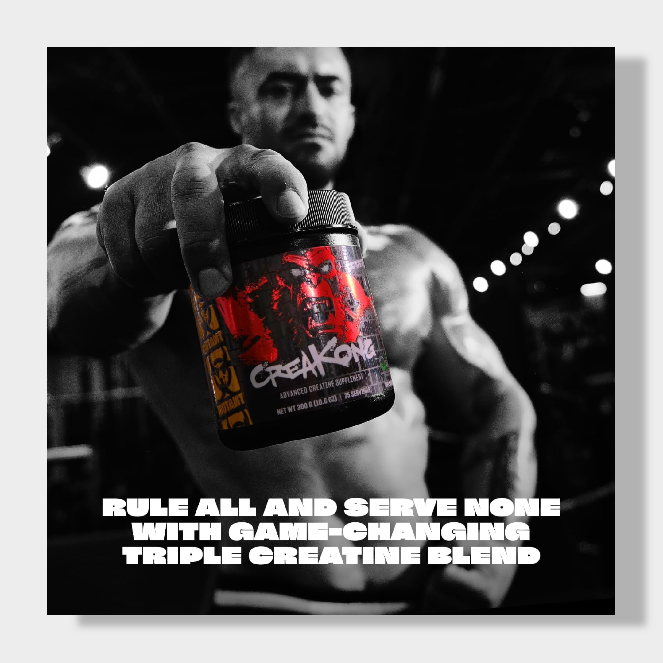 Mutant CREAKONG CX8 | Advanced Creatine Multiplier | Creatine + Amino Acid Supplement | 249 g