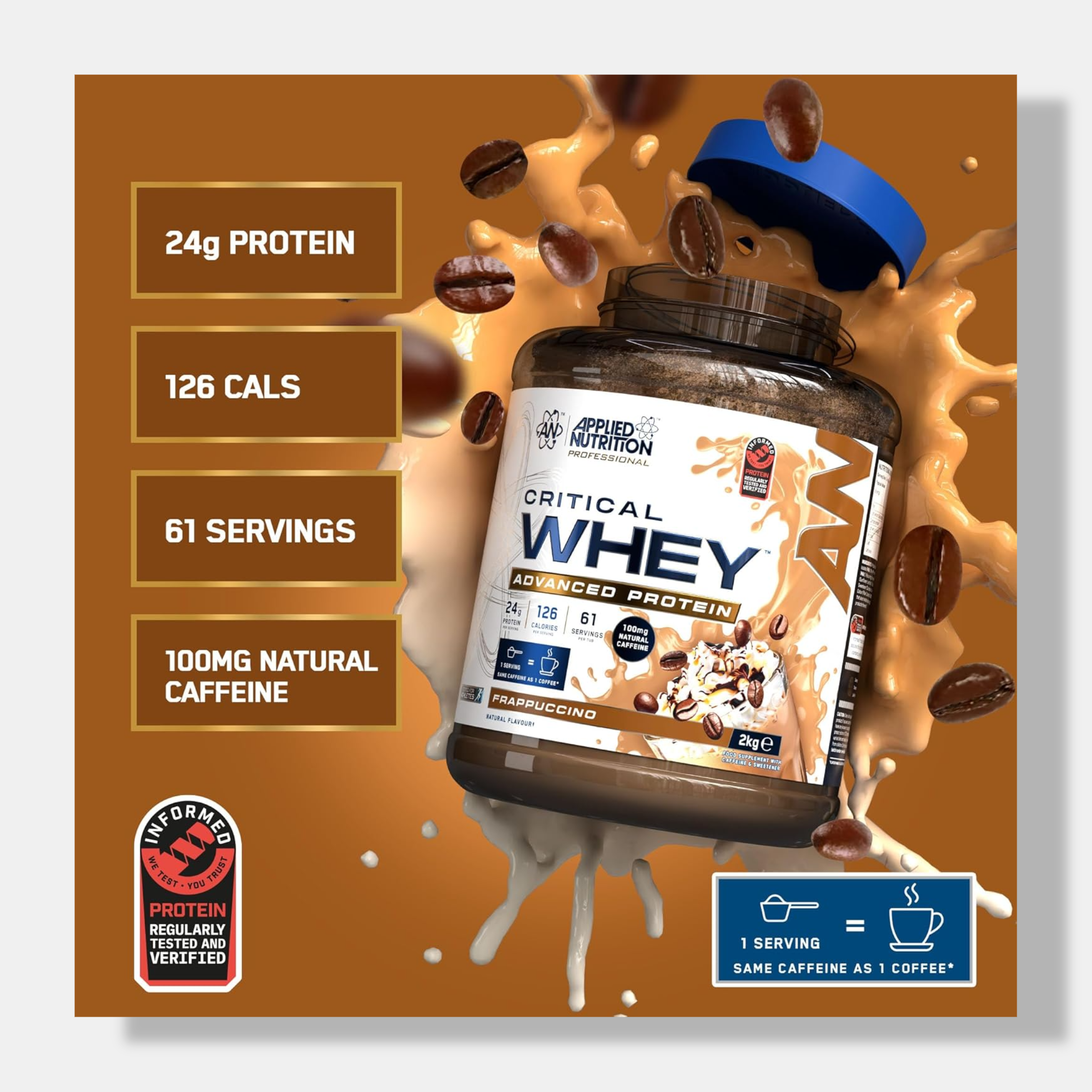 Applied Nutrition Critical Whey Advanced Protein | 2kg