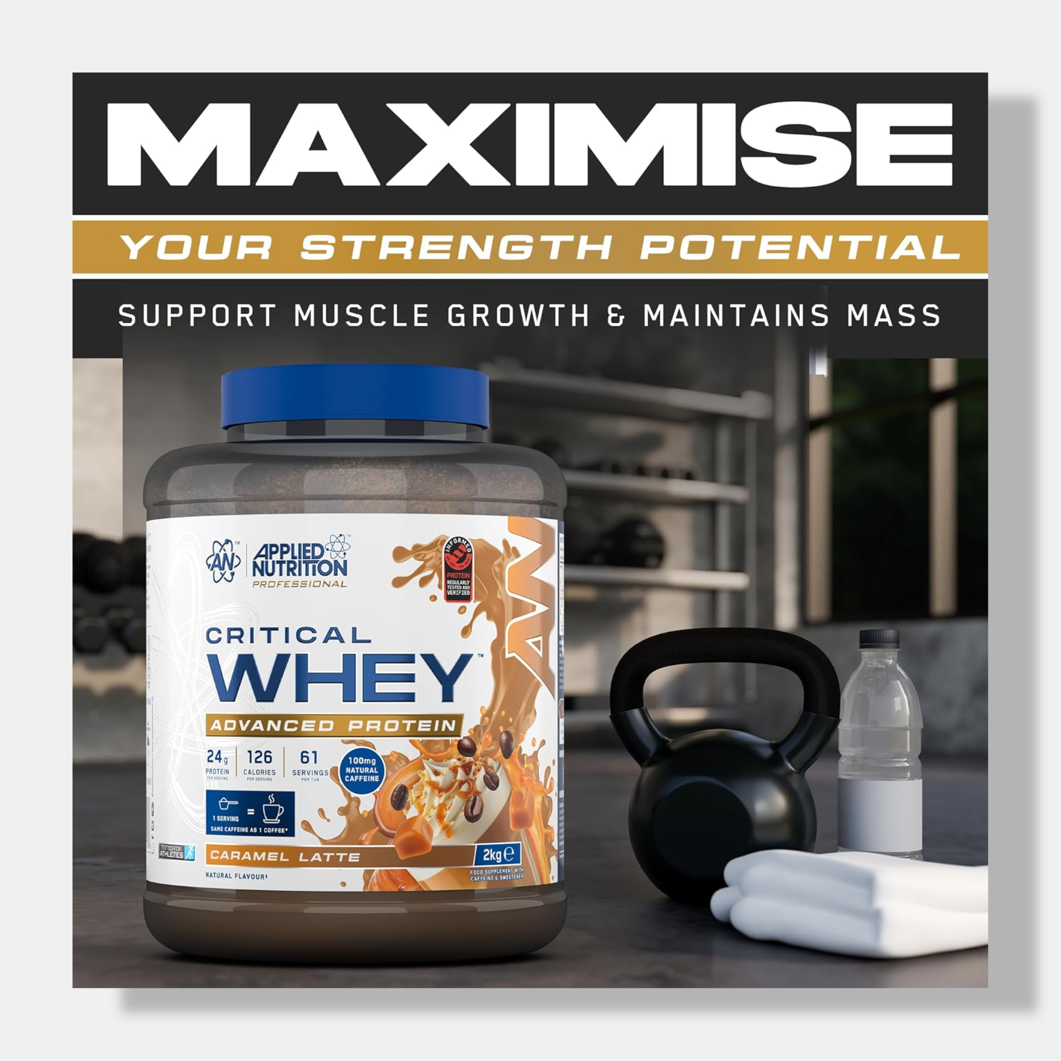 Applied Nutrition Critical Whey Advanced Protein | 2kg