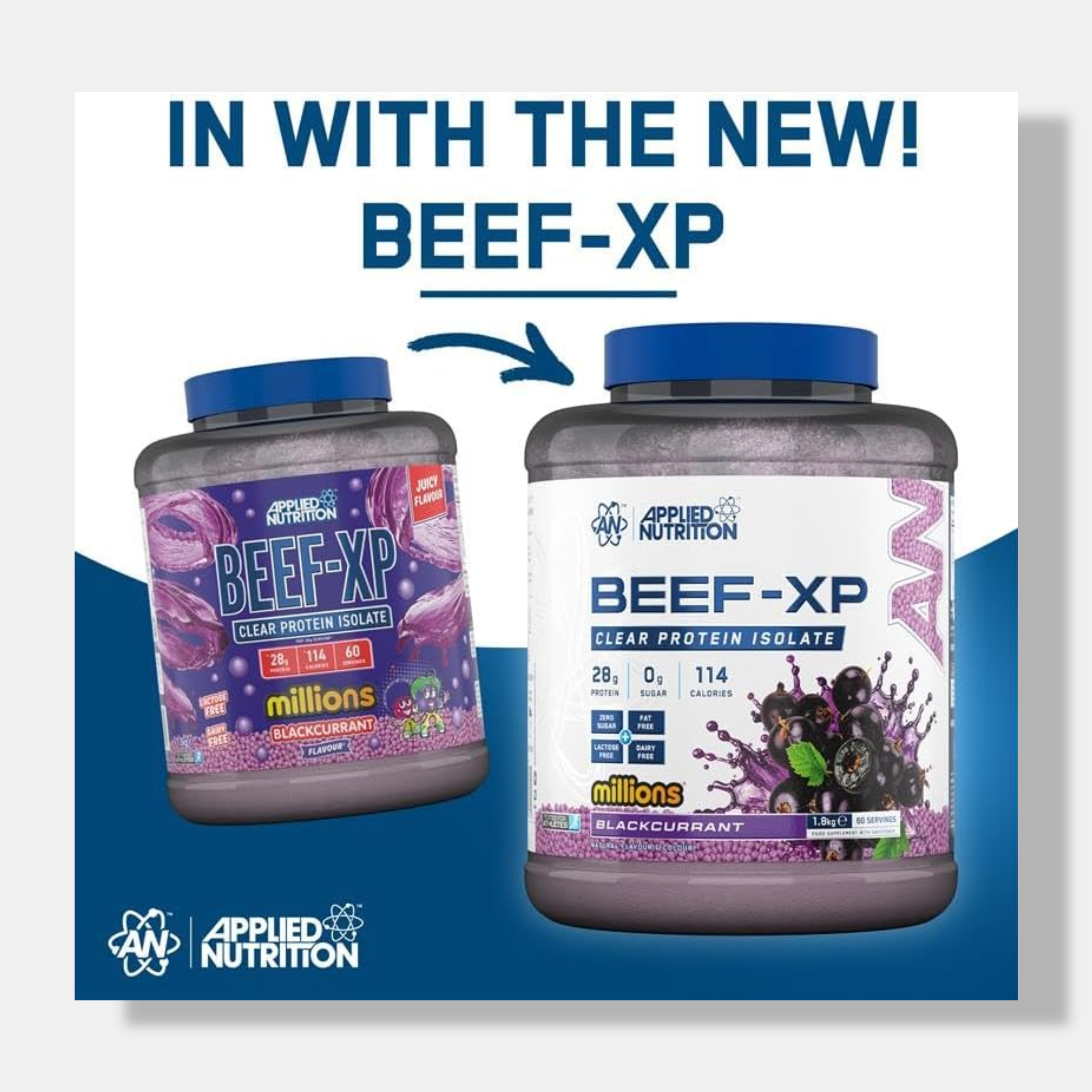 Applied Nutrition Beef XP - Clear Hydrolysed Beef Protein Isolate | 1.8kg
