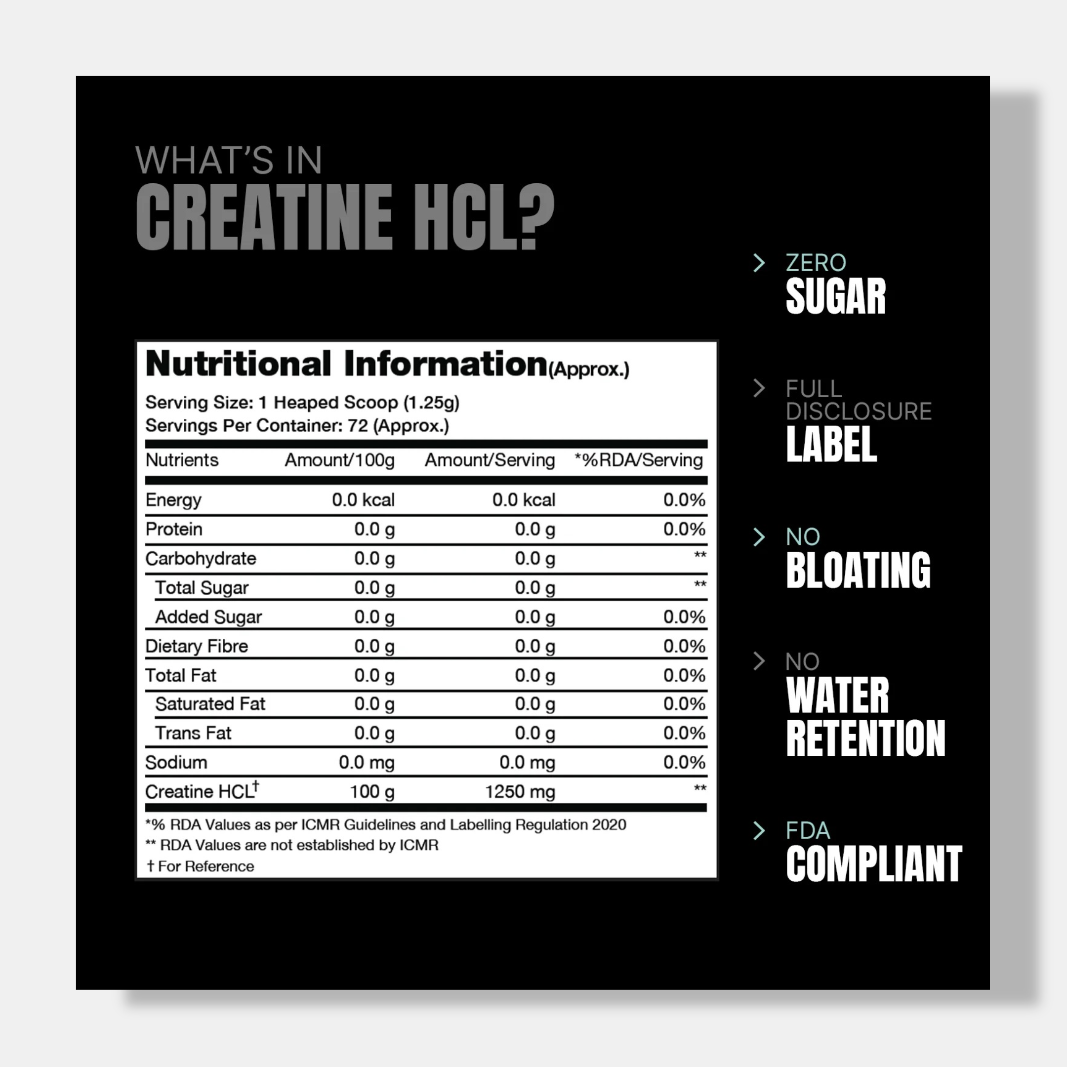 Prosupps Creatine HCL | 90g