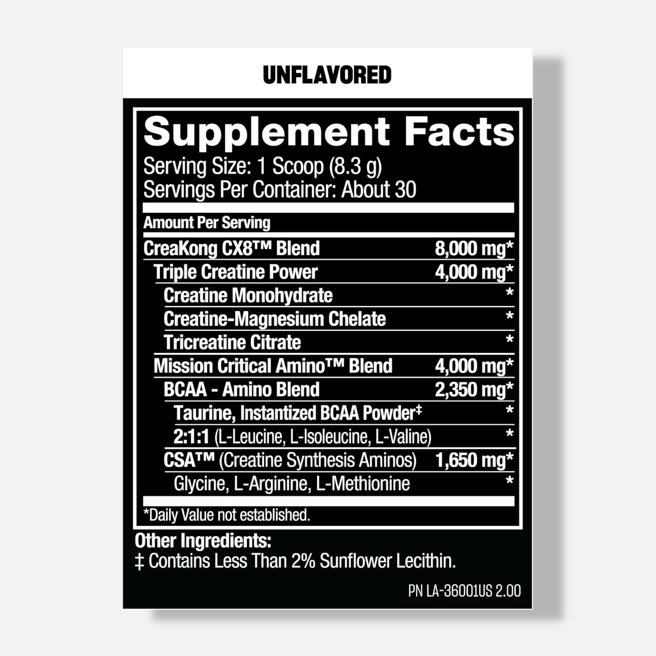 Mutant CREAKONG CX8 | Advanced Creatine Multiplier | Creatine + Amino Acid Supplement | 249 g