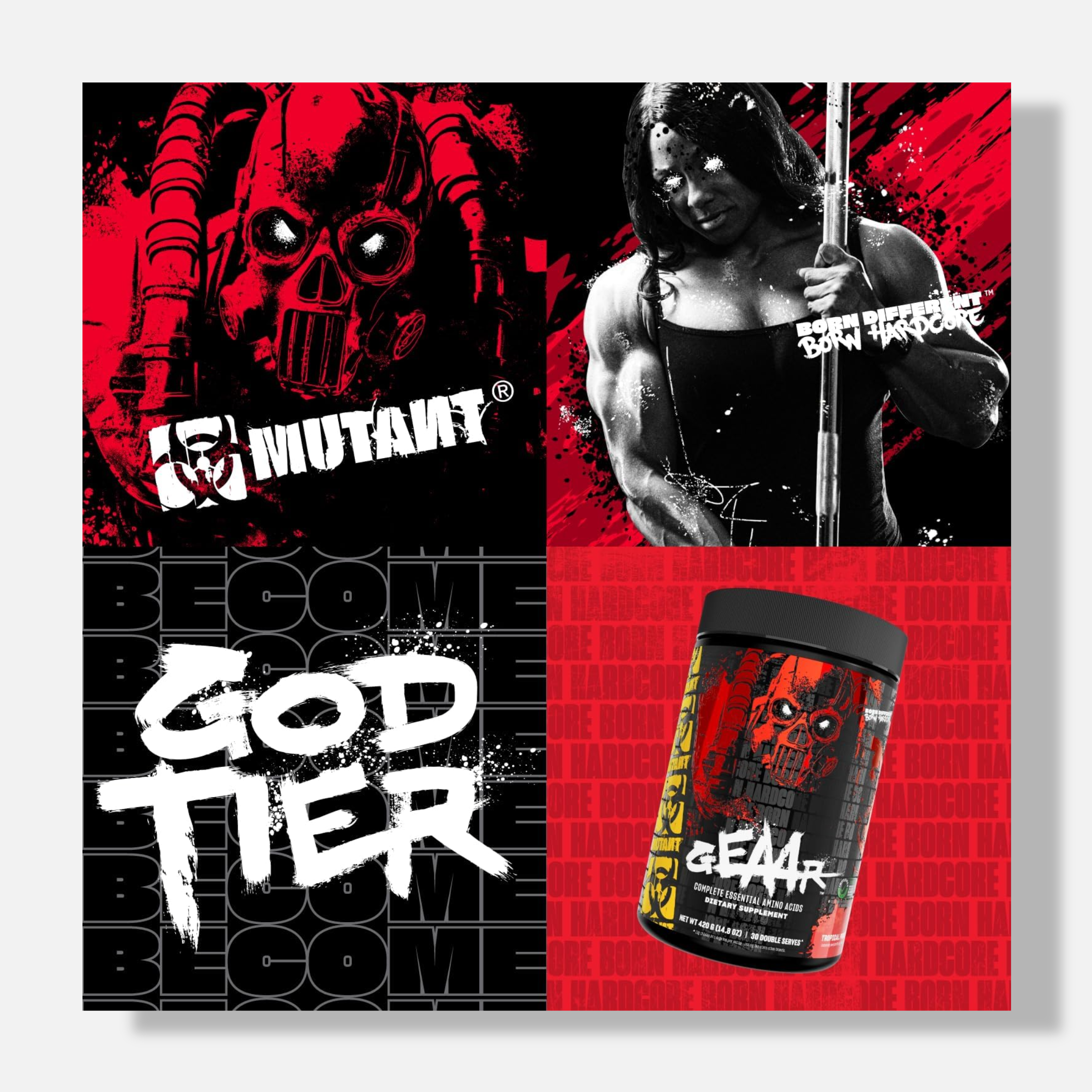 Mutant GEAAR | Complete Amino Acids | 420g